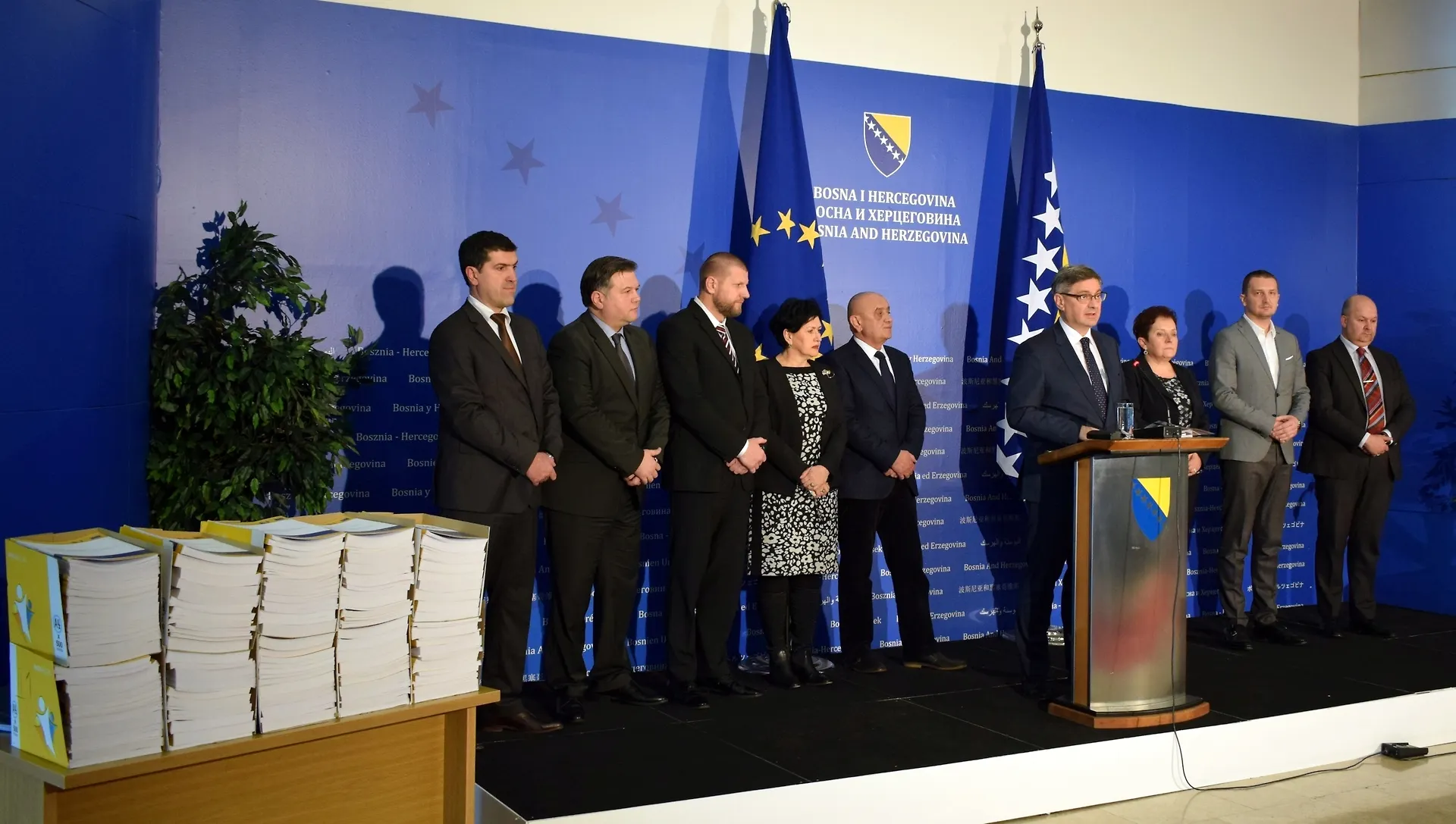 Саопштење и аудиозапис конференције за медије након одржане 133. сједнице Савјета министара Босне и Херцеговине

