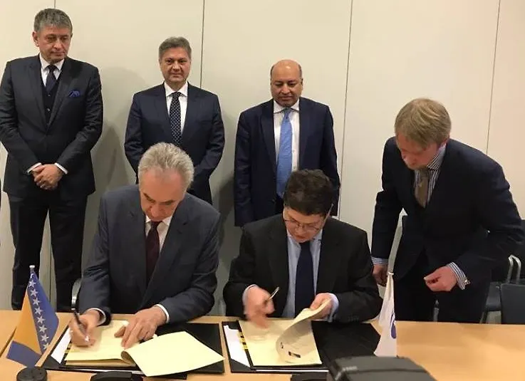 Chairman Zvizdić Talks with EBRD President