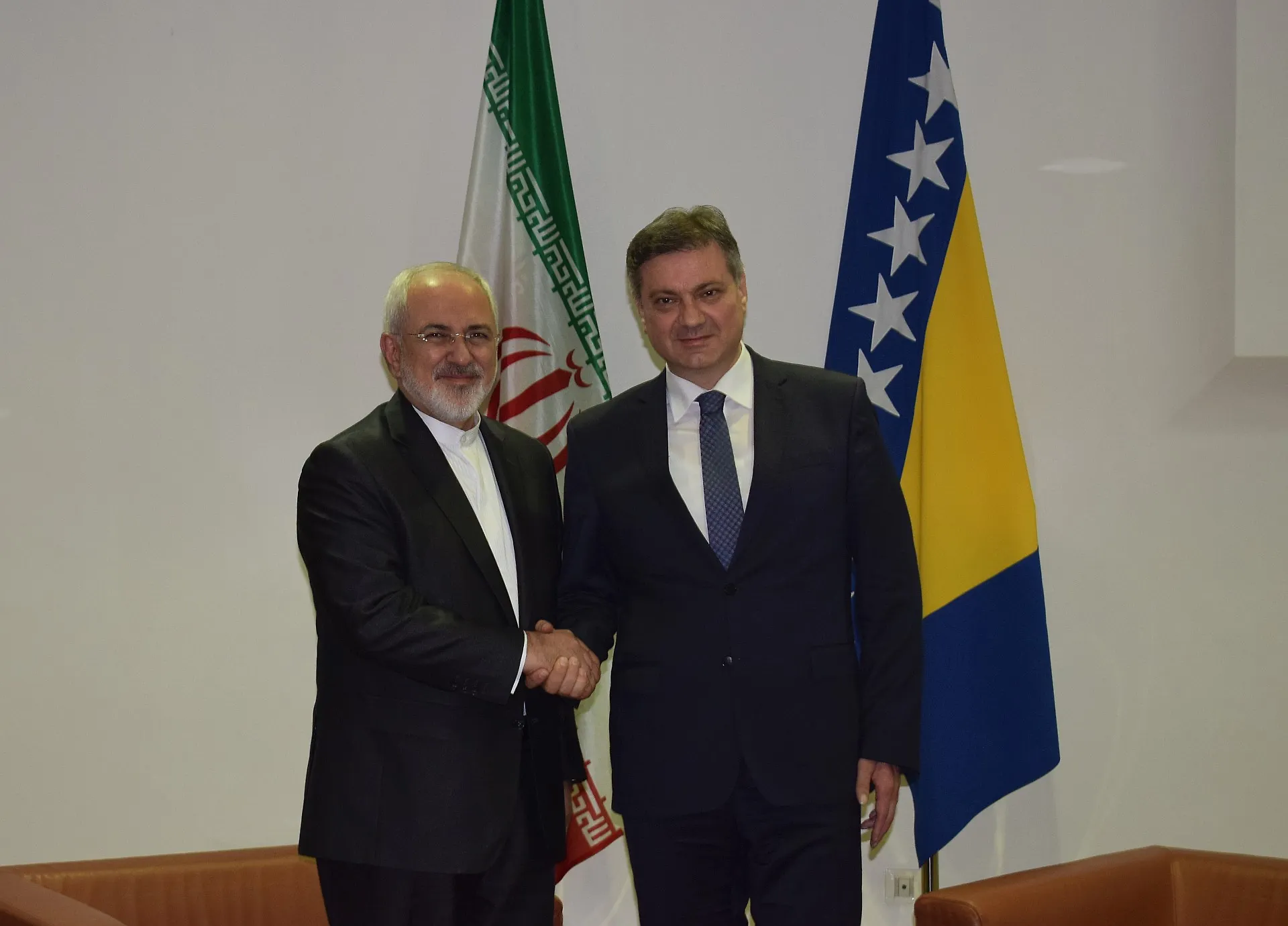 Predsjedavajući Zvizdić i ministar Zarif razgovarali o bilateralnoj saradnji