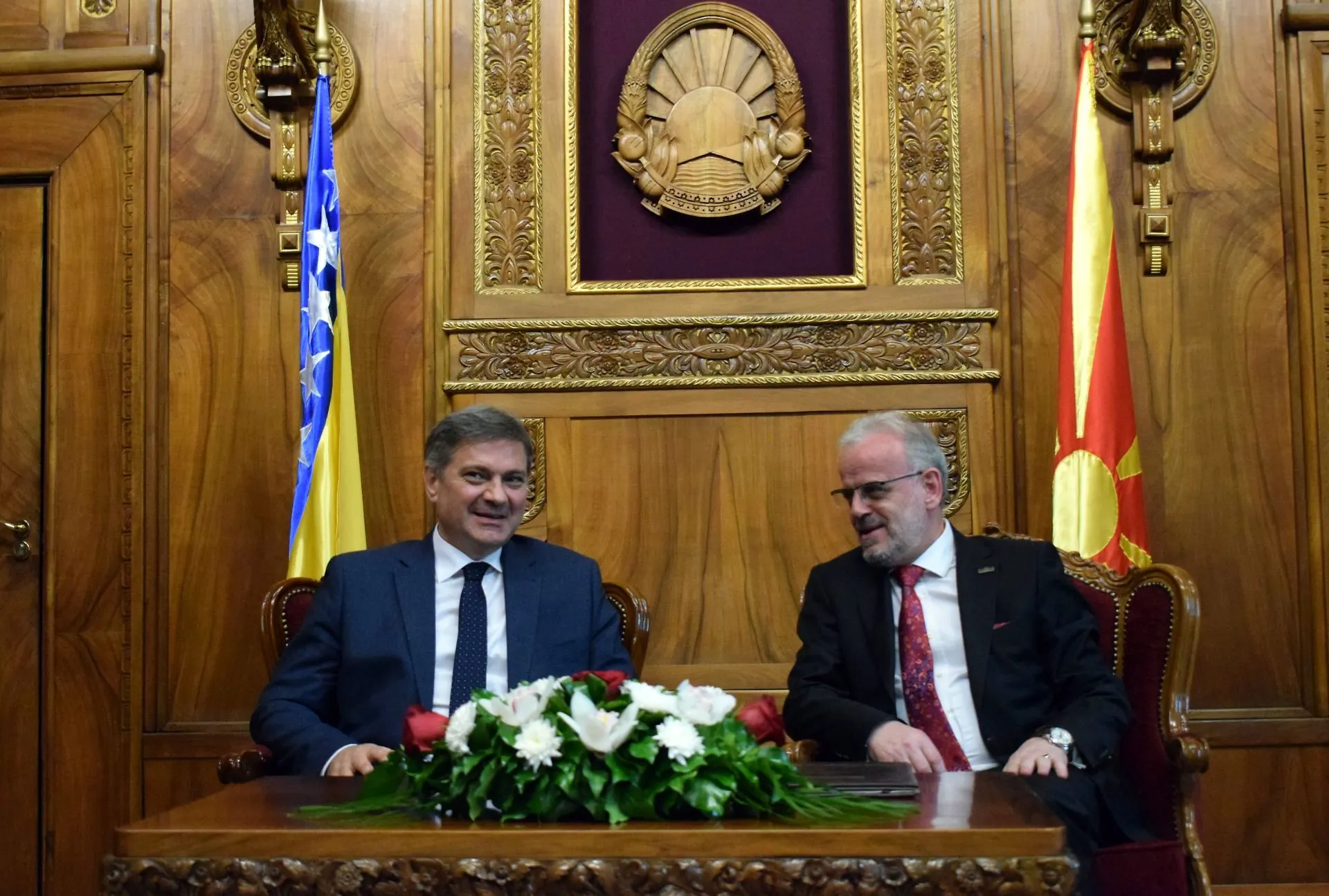 Chairman Zvizdić Talks with President of Macedonian Assembly