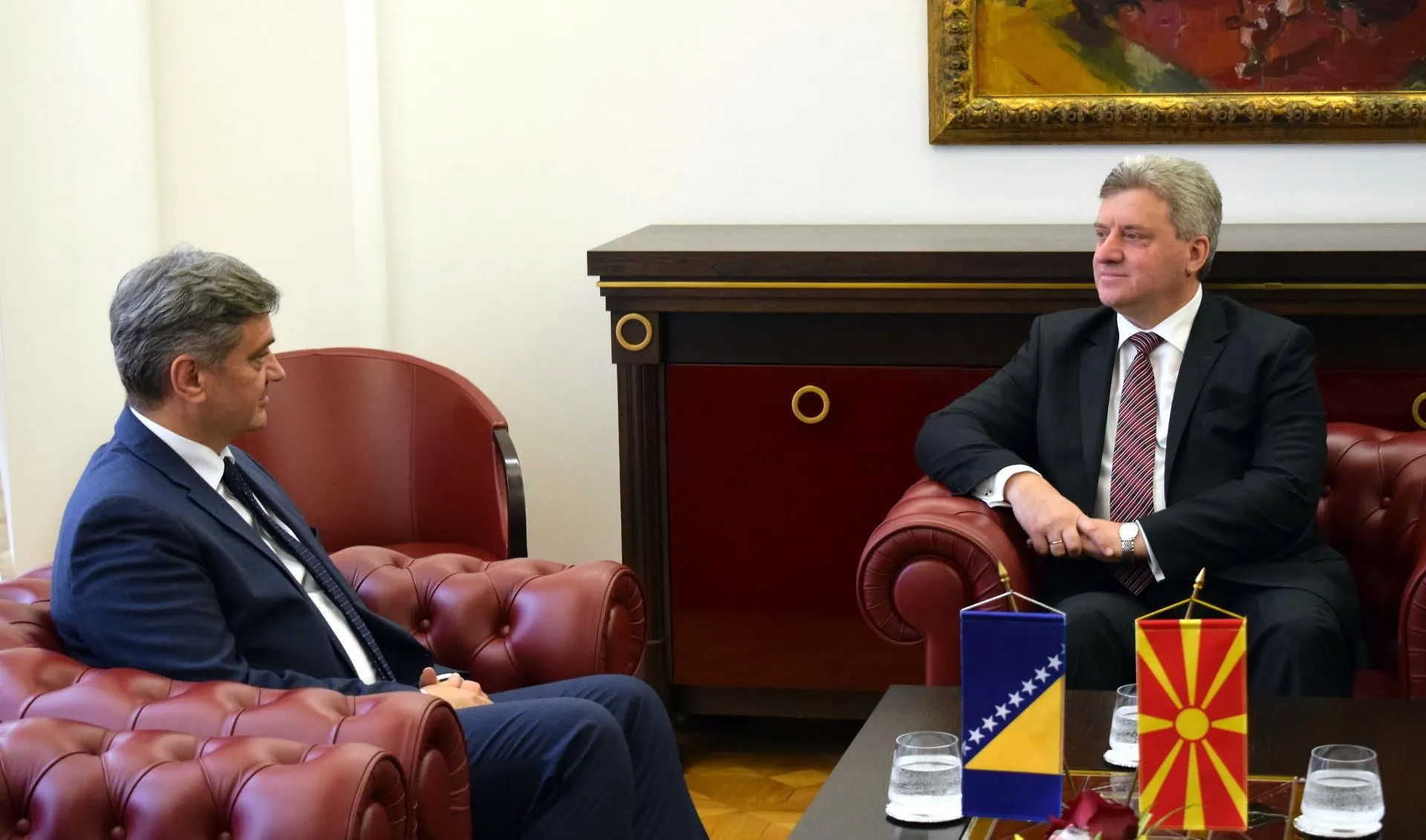 Predsjedavajući Zvizdić s predsjednikom Makedonije (AUDIO)