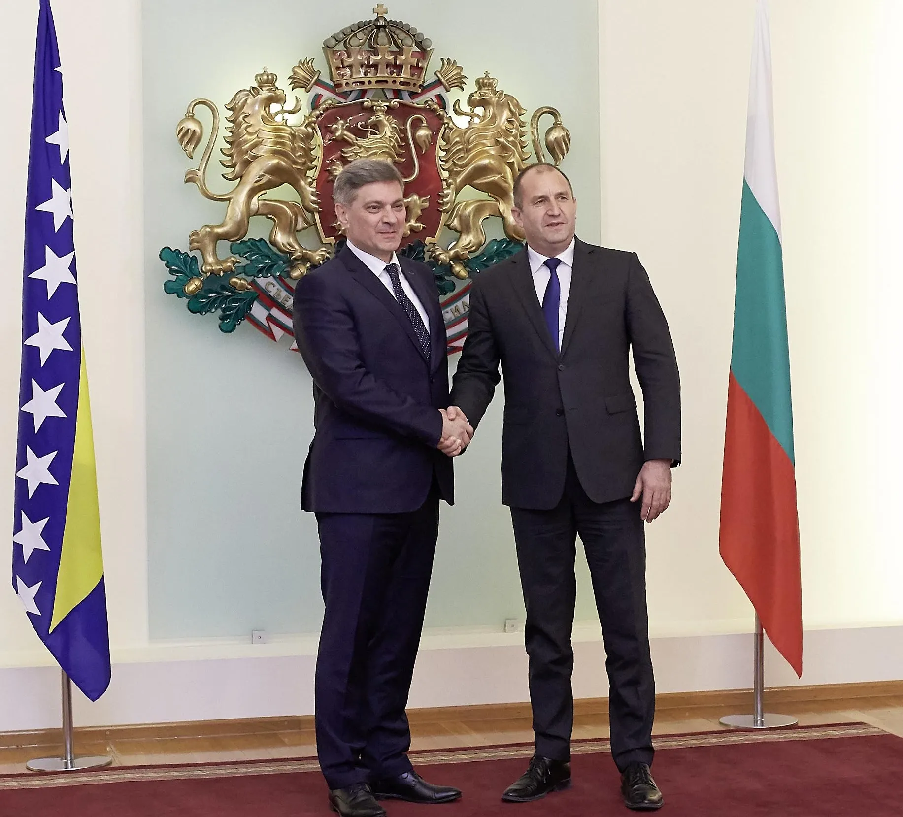 Chairman Zvizdić Talks with President of Bulgaria