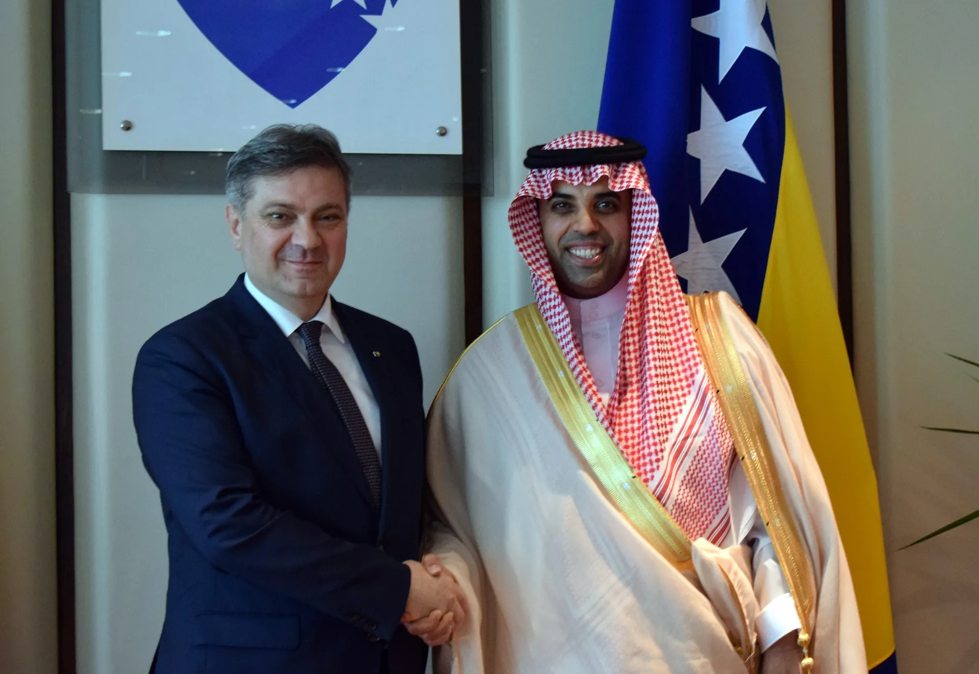 Chairman Zvizdić  Talks with SAGIA Governor

