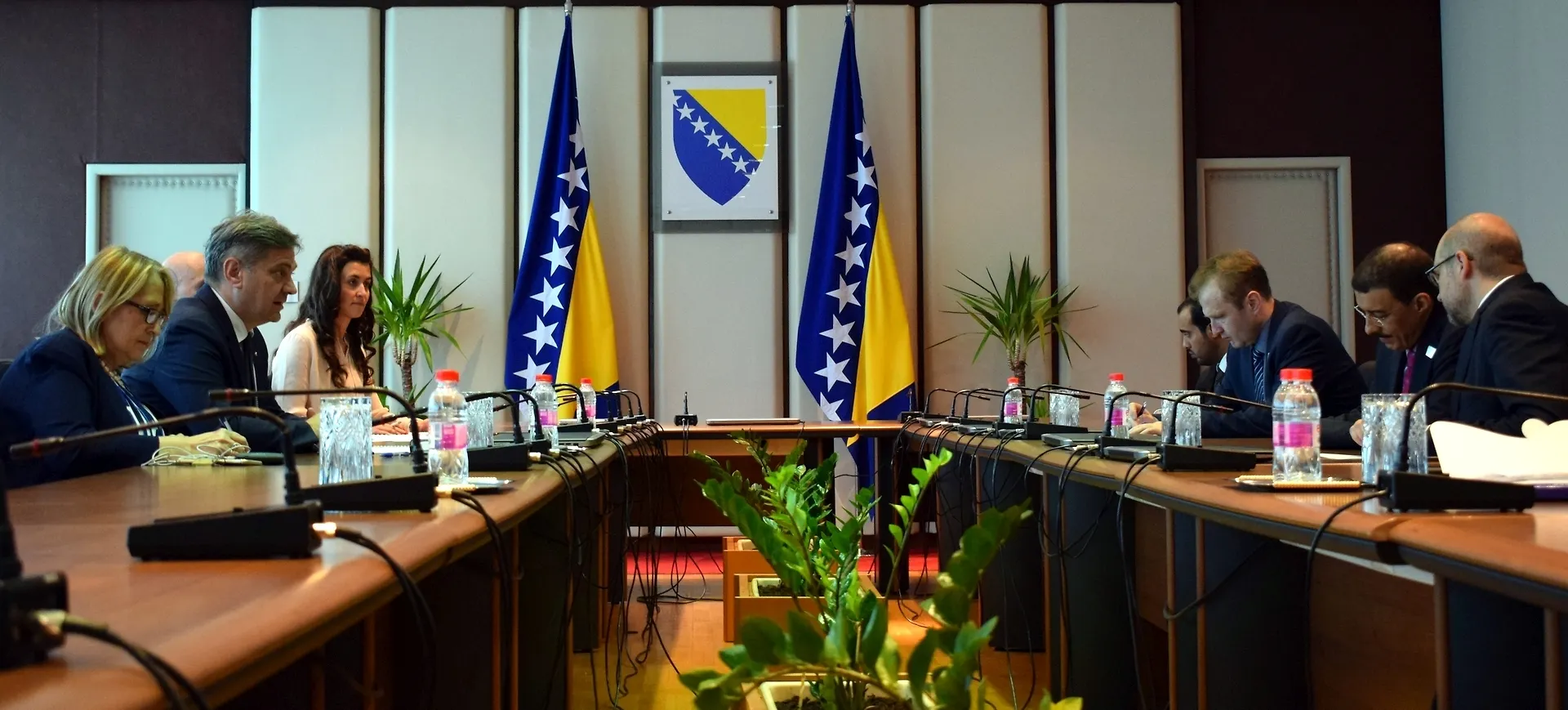 Chairman Zvizdić with IRB President