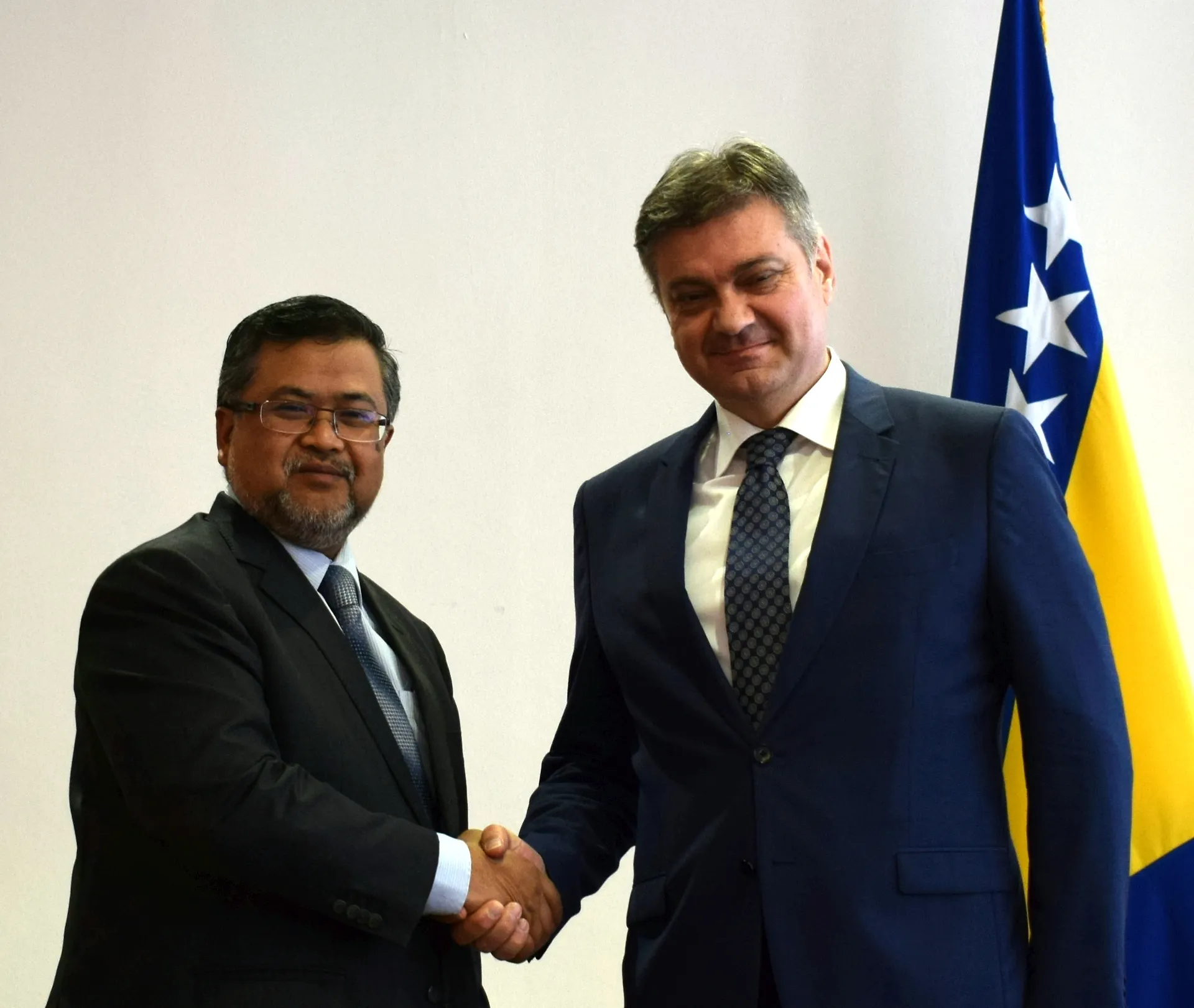 Predsjedatelj Zvizdić s veleposlanicima Malezije i Egipta