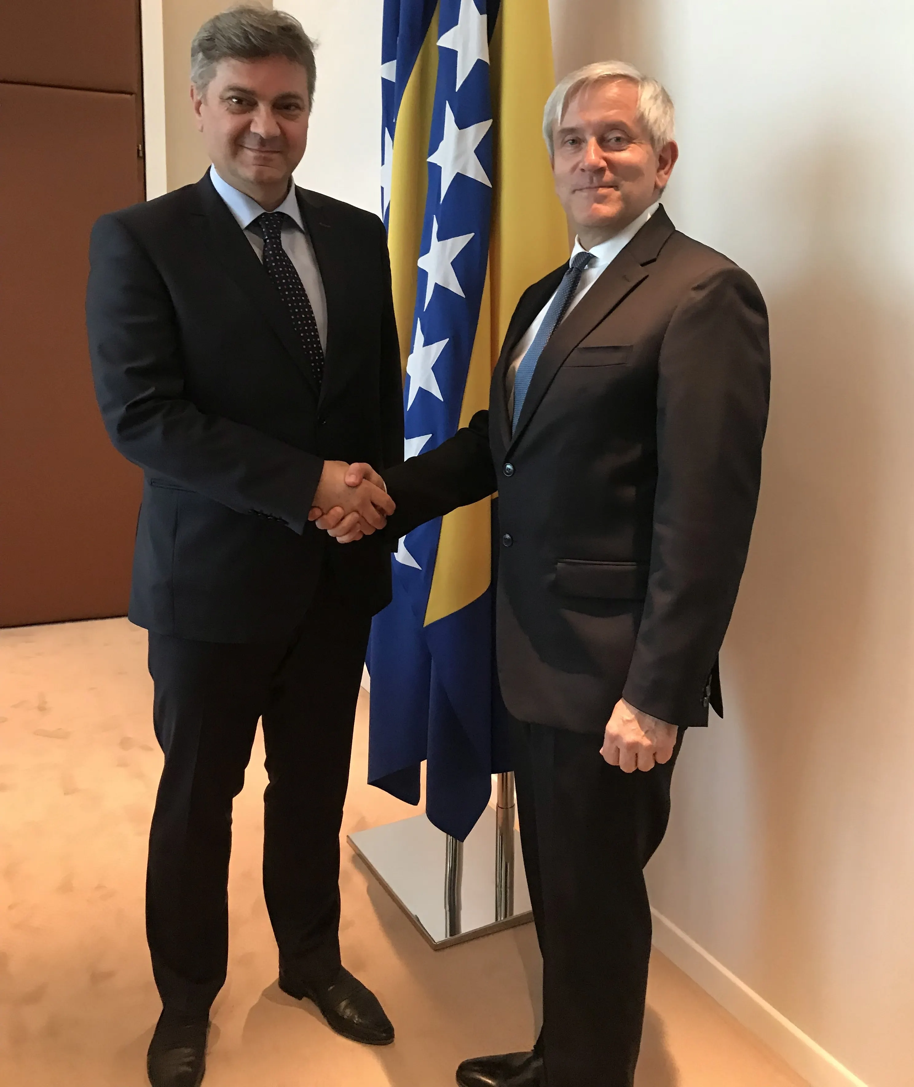 Susret Zvizdić – Rousson: Vidljiv napredak na euroatlantskom putu BiH