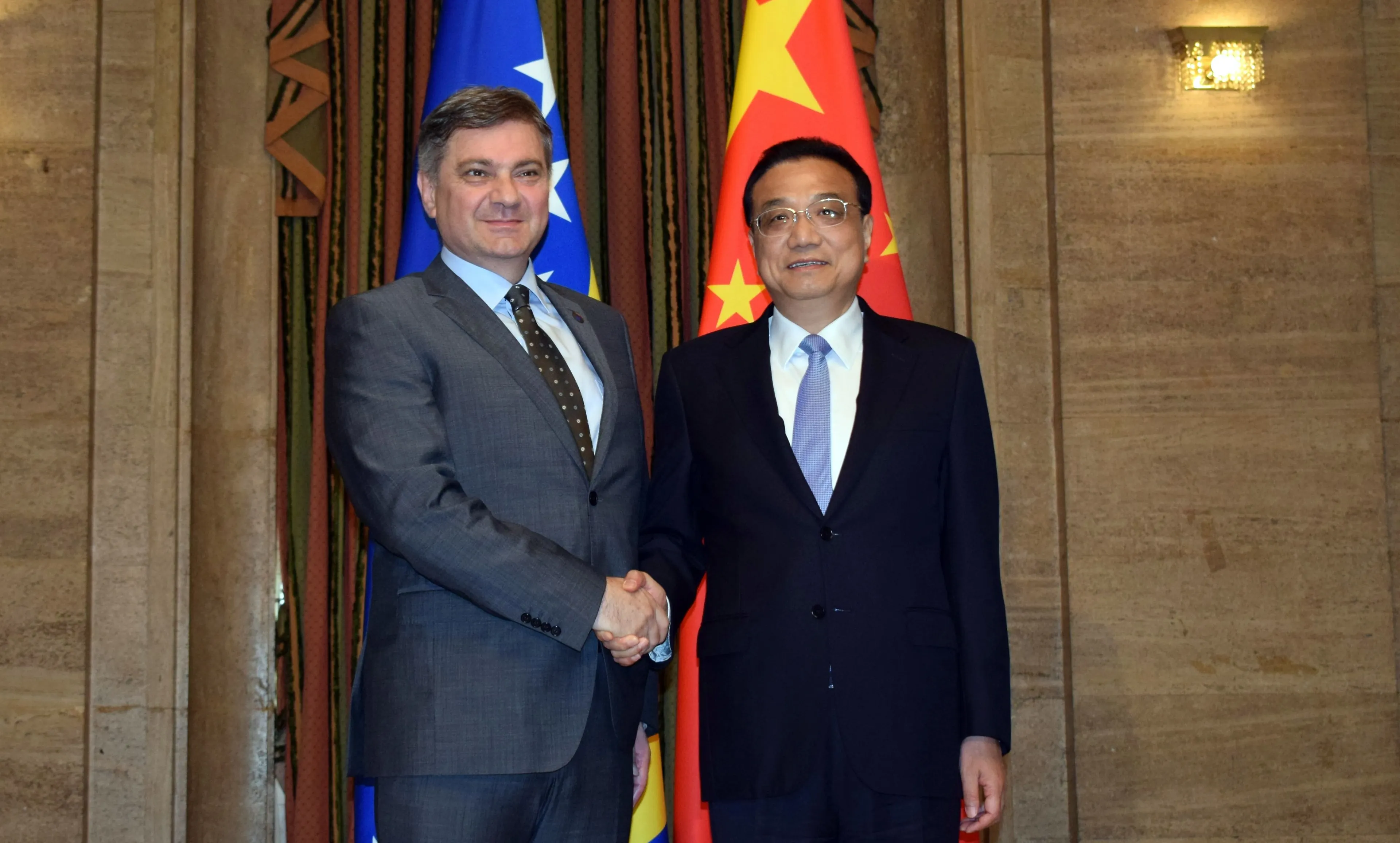 Zvizdić – Keqiang: Ohrabrujući rezultati dosadašnje saradnje BiH i Kine kroz mehanizam „16+1“
