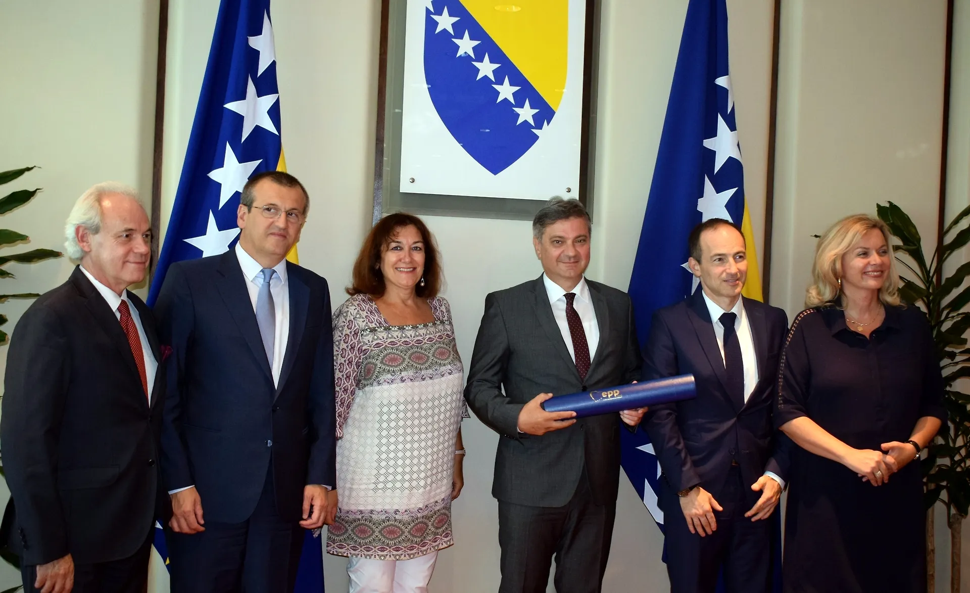 Predsjedavajući Zvizdić s europarlamentarcima