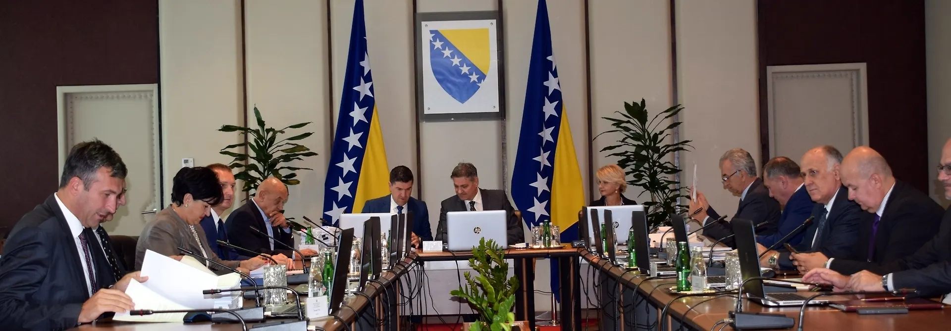 Council of Ministers of Bosnia and Herzegovina Holds Its 155thSession

