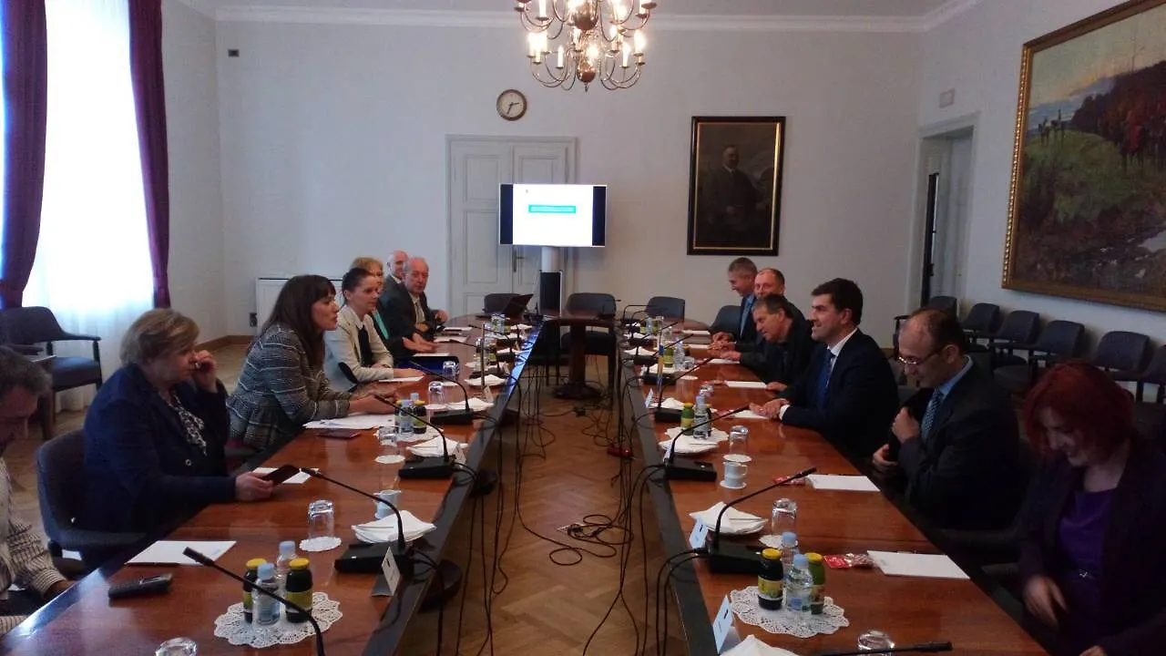 Predstavnici Generalnog tajništva u posjetu  Vladi Hrvatske
 
