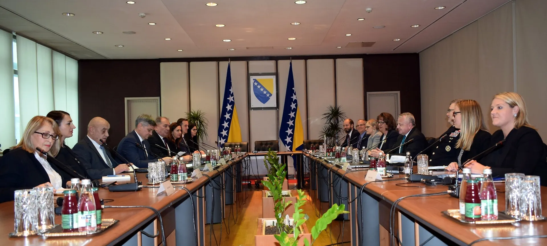 Chairman Zvizdić with US Deputy Secretary of State Sullivan