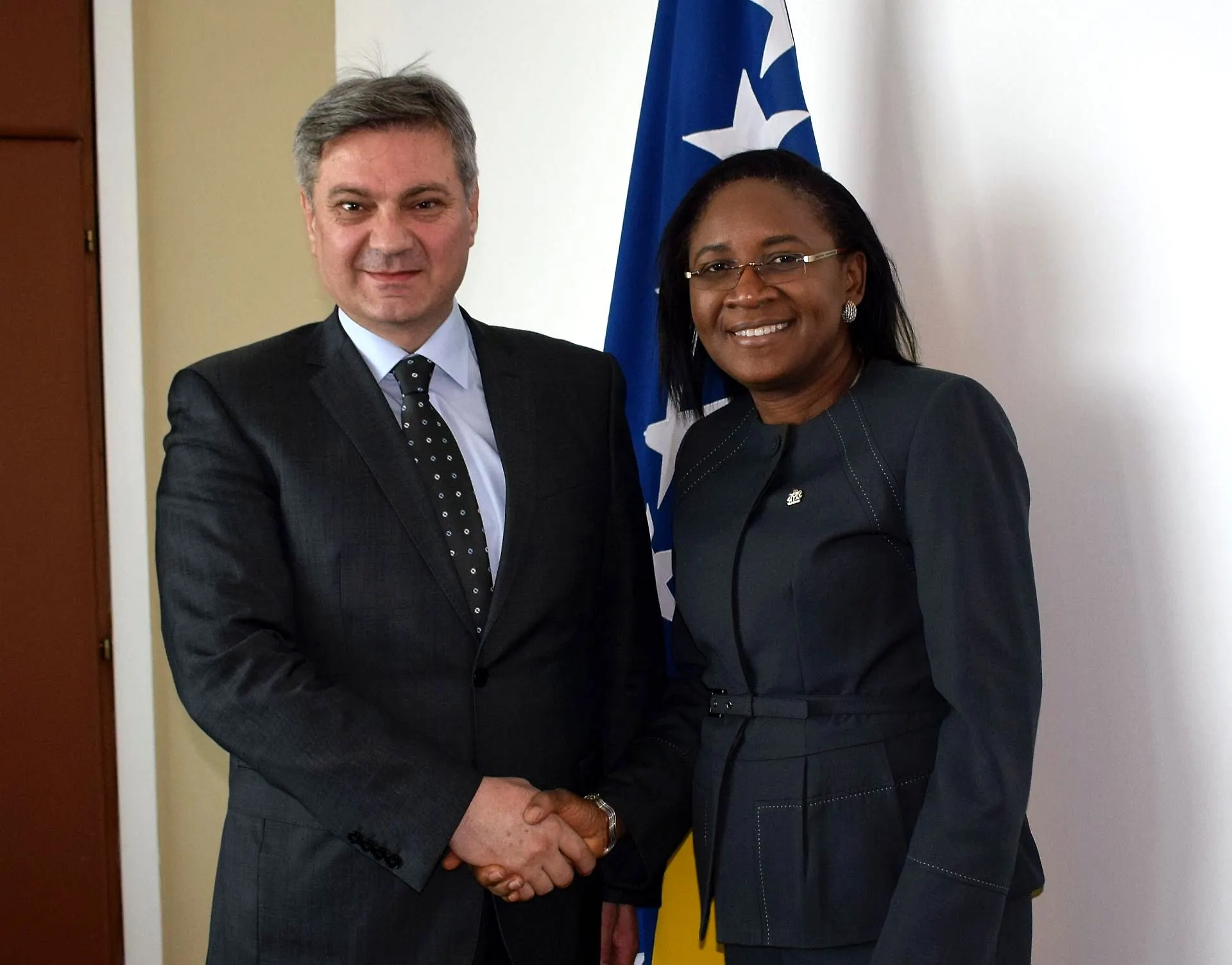 Chairman Zvizdić with Ambassador of Nigeria