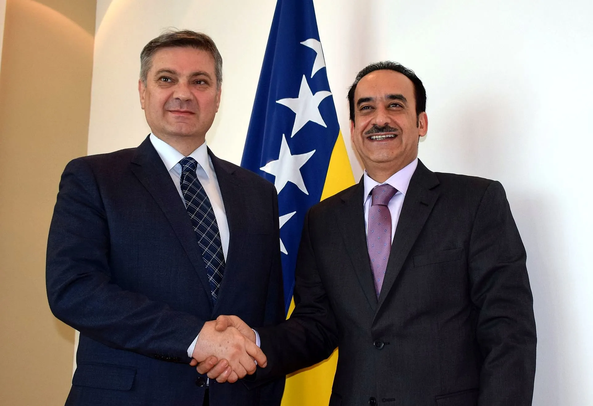 Chairman Zvizdić with Ambassador of Kuwait