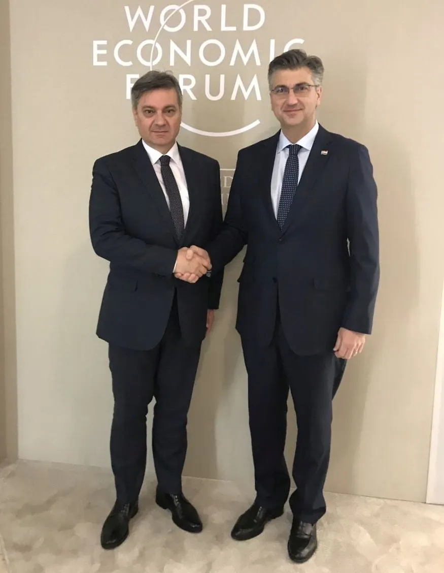 Chairman Zvizdić in Davos at Western Balkans Panel