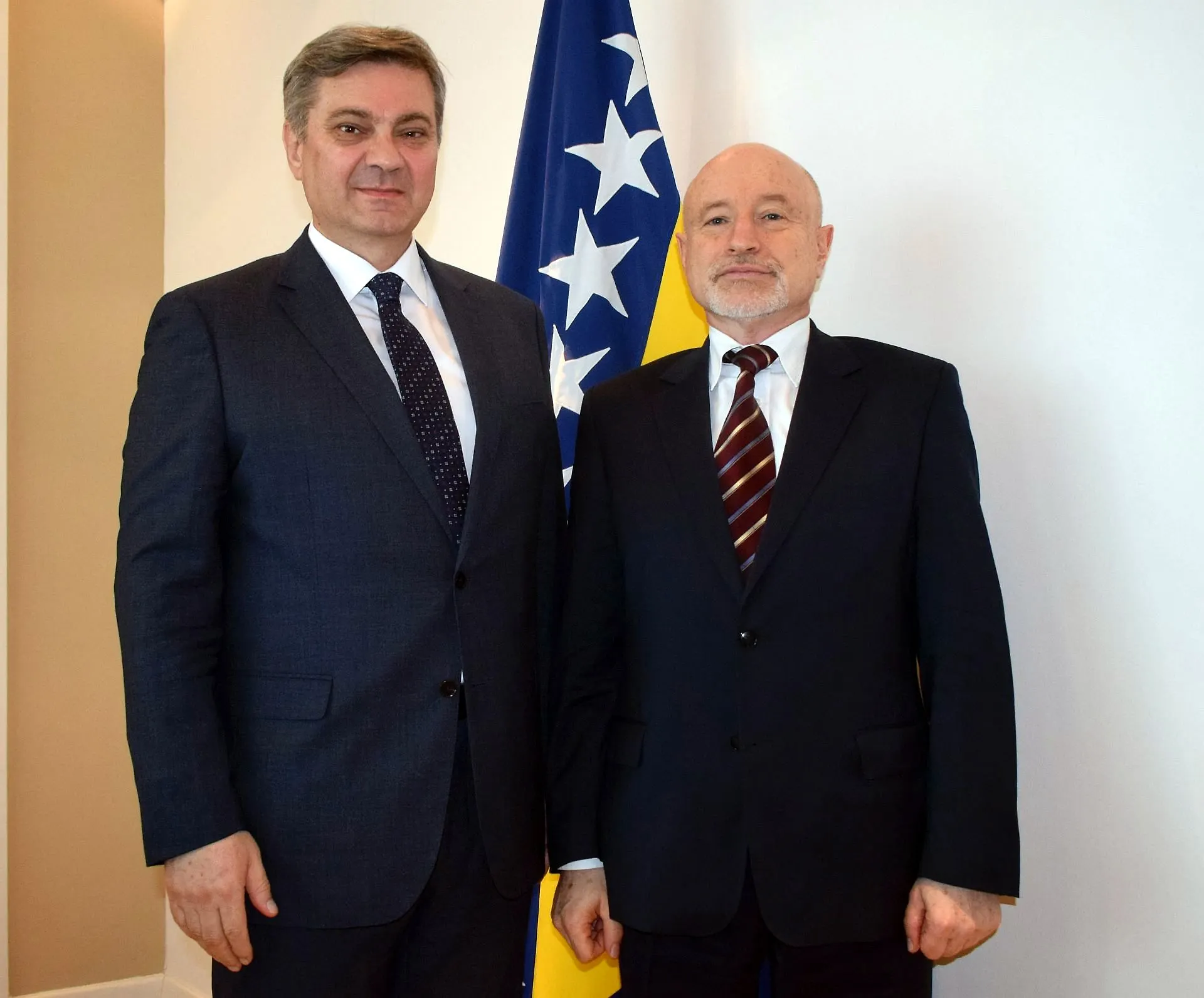 Zvizdić in Meeting with Ambassadors of Poland and Serbia

