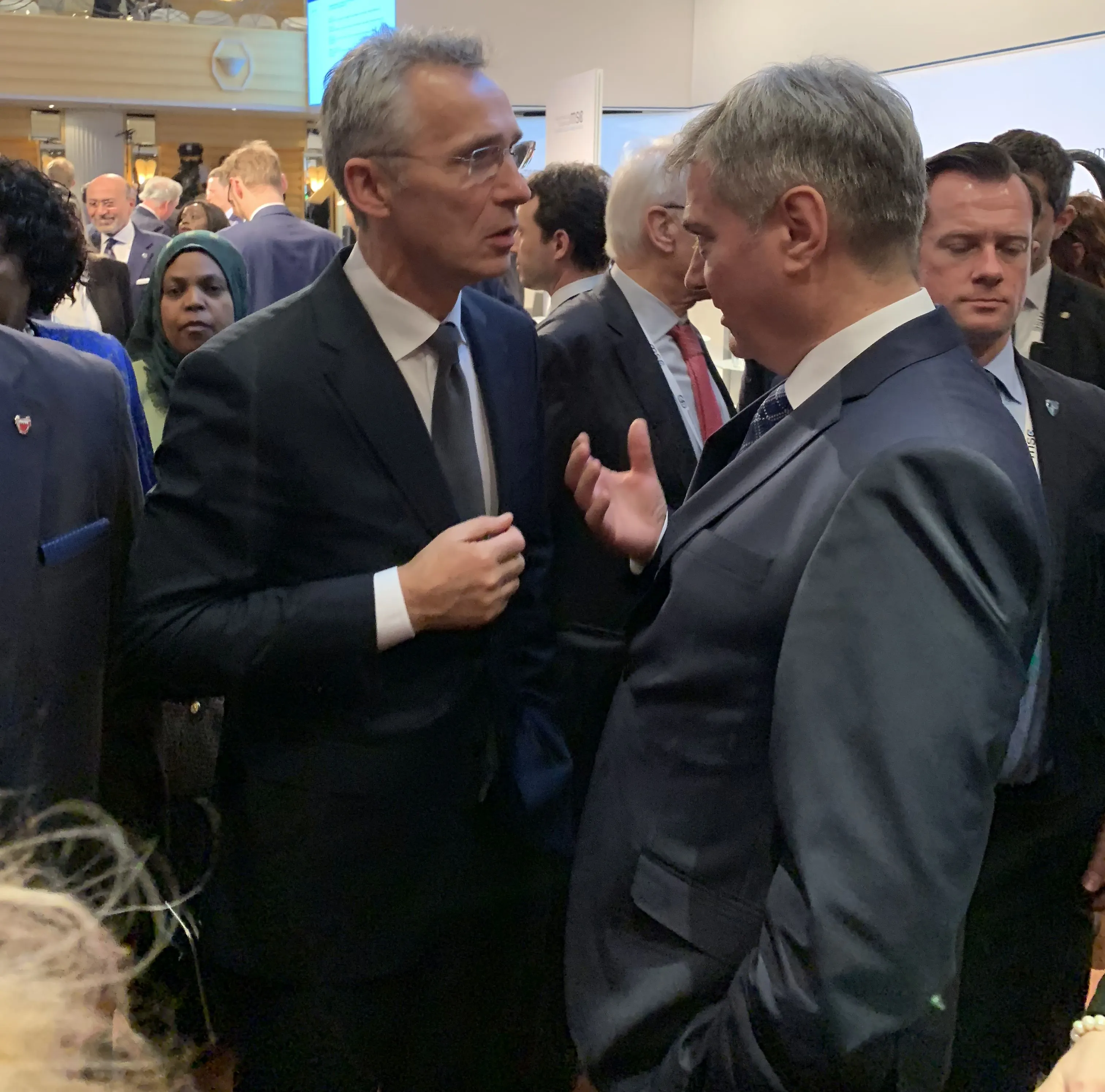Zviznić at Munich Security Conference: Meeting with Stoltenberg