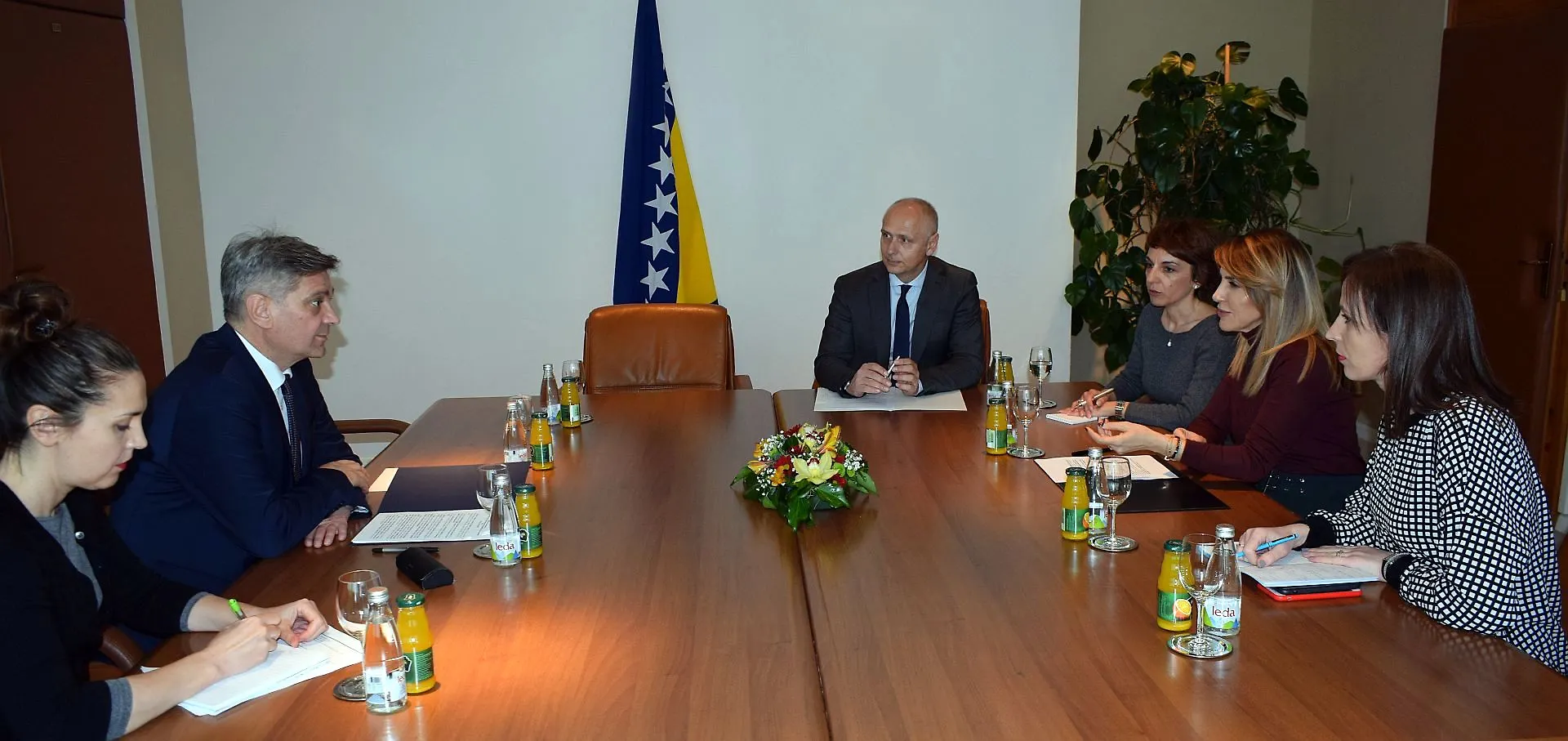 Chairman Zvizdić Talks with RCC Secretary-General Bregu