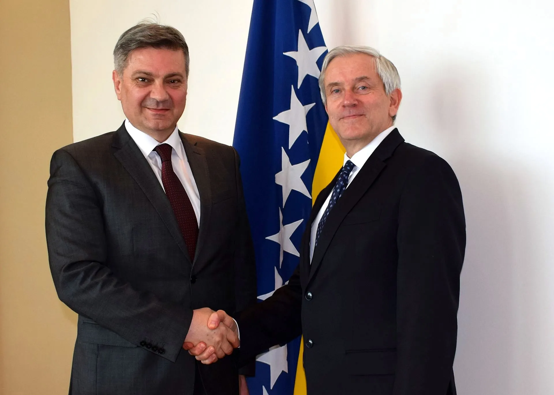 Predsjedatelj Zvizdić s veleposlanicima Francuske i Njemačke