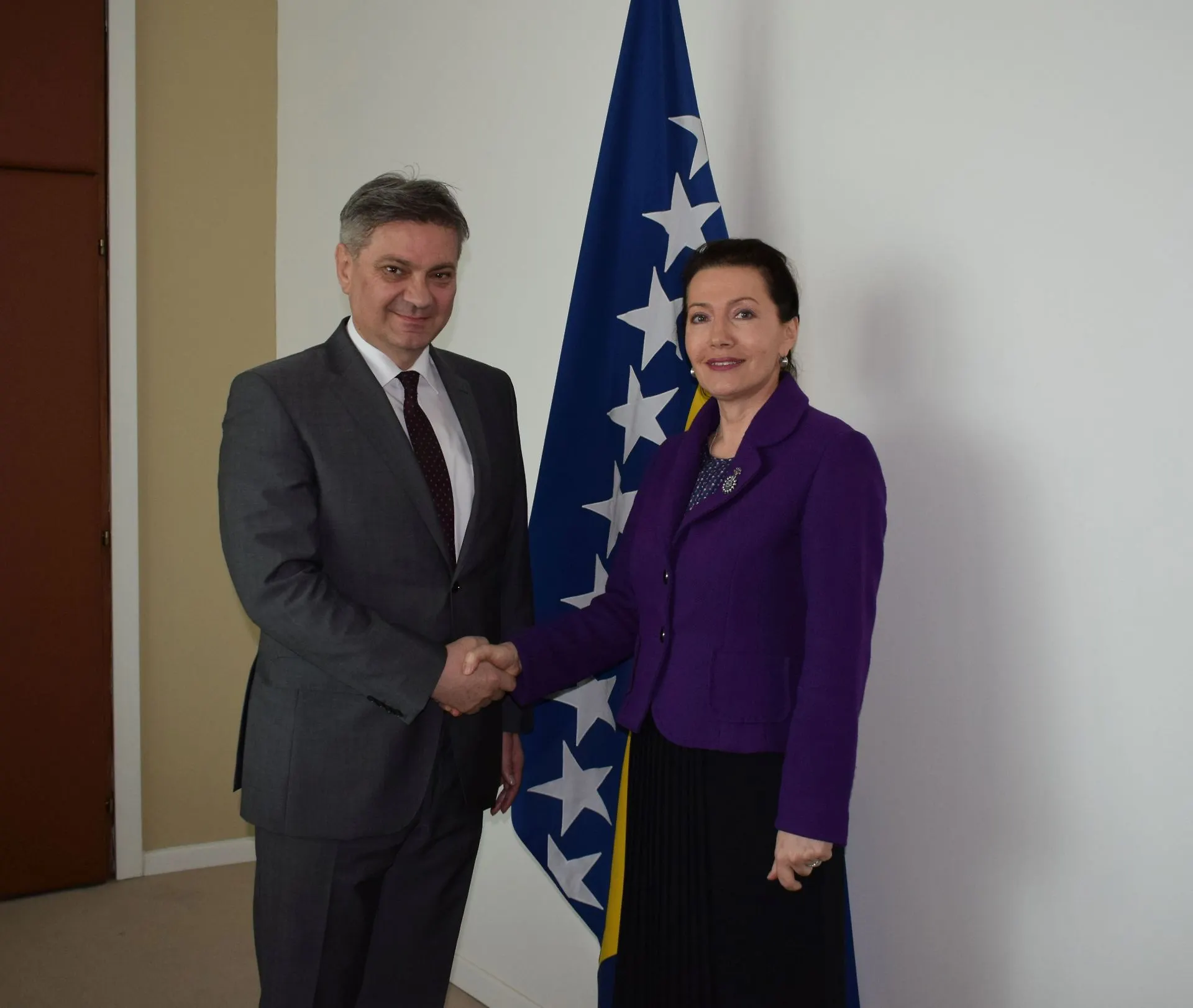 Predsjedatelj Zvizdić s veleposlanicom Rumunije