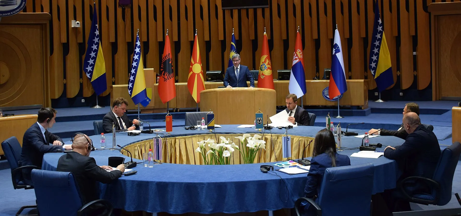 Обраћање предсједавајућег Звиздића на Самиту градоначелника Југоисточне Европе