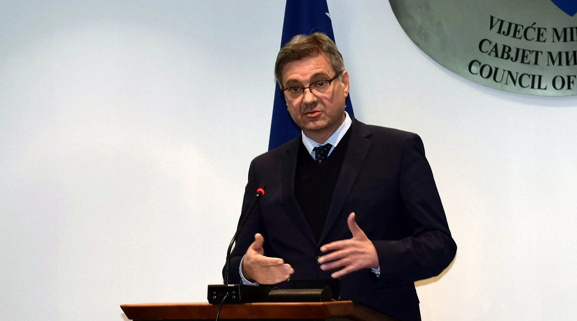 Konferencija za medije predsjedatelja Zvizdića po povratku iz Berlina (AUDIO)