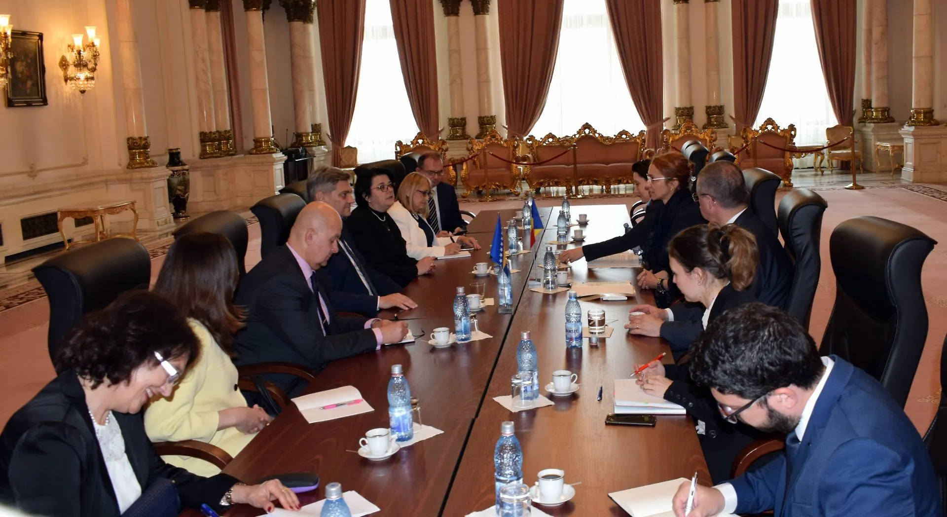 Chairman Zvizdić with Romanian Parliamentarians