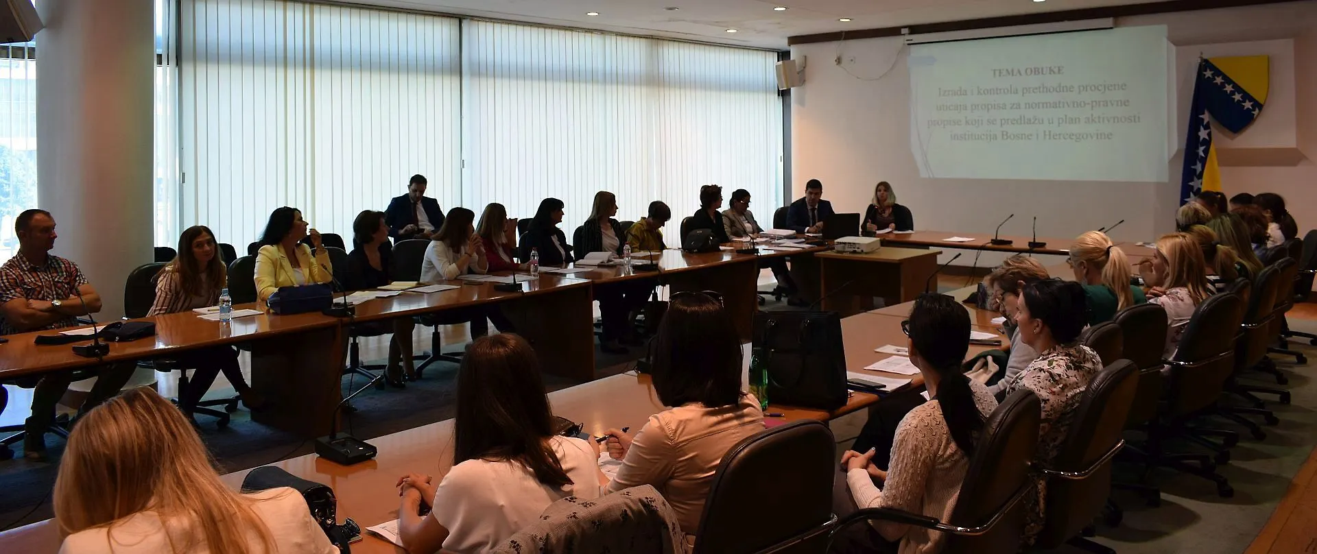 Održana obuka u organizaciji Generalnog tajništva Vijeća ministara BiH i Agencije za državnu službu BiH 