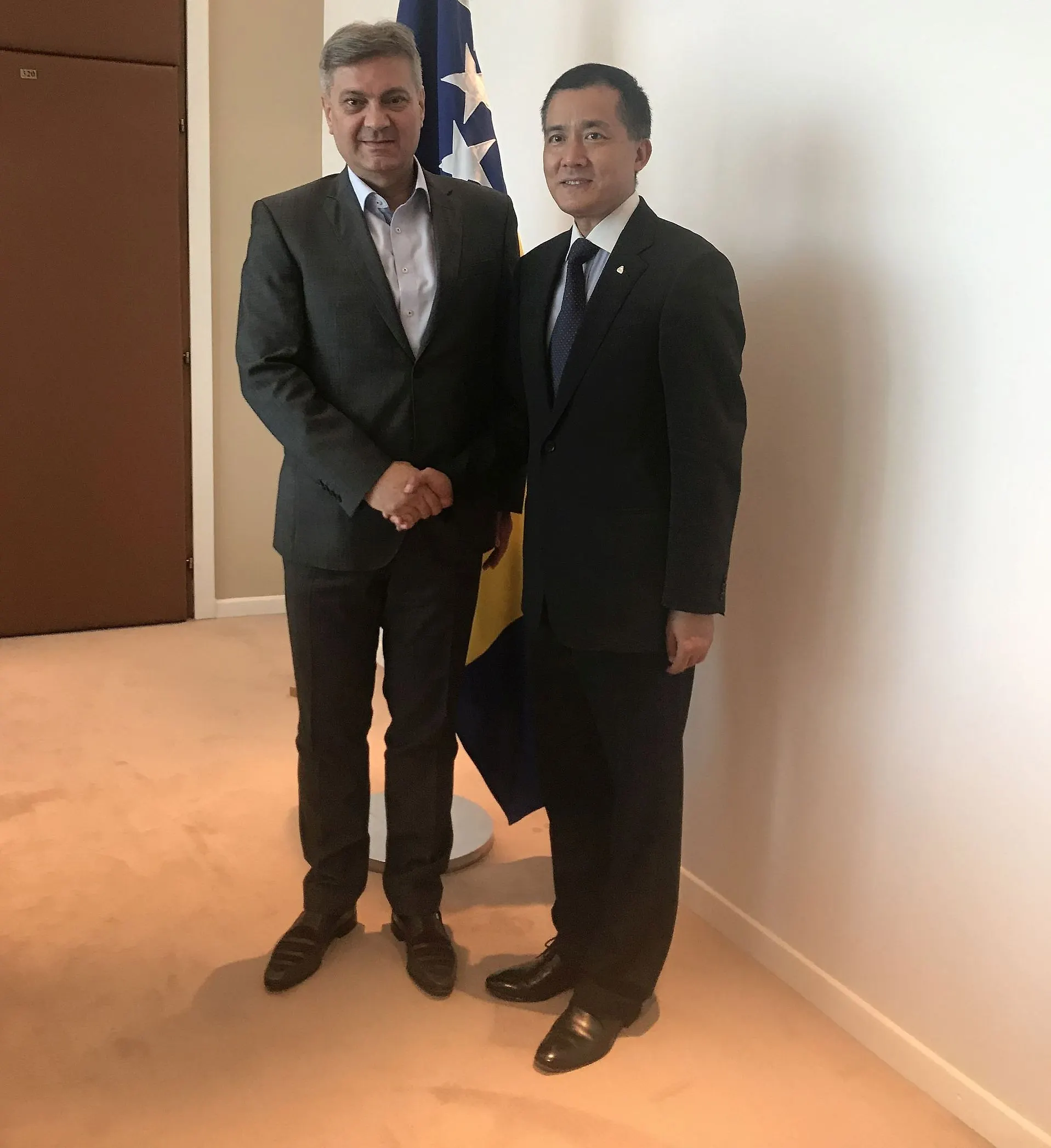 Predsjedatelj Zvizdić s veleposlanikom NR Kine