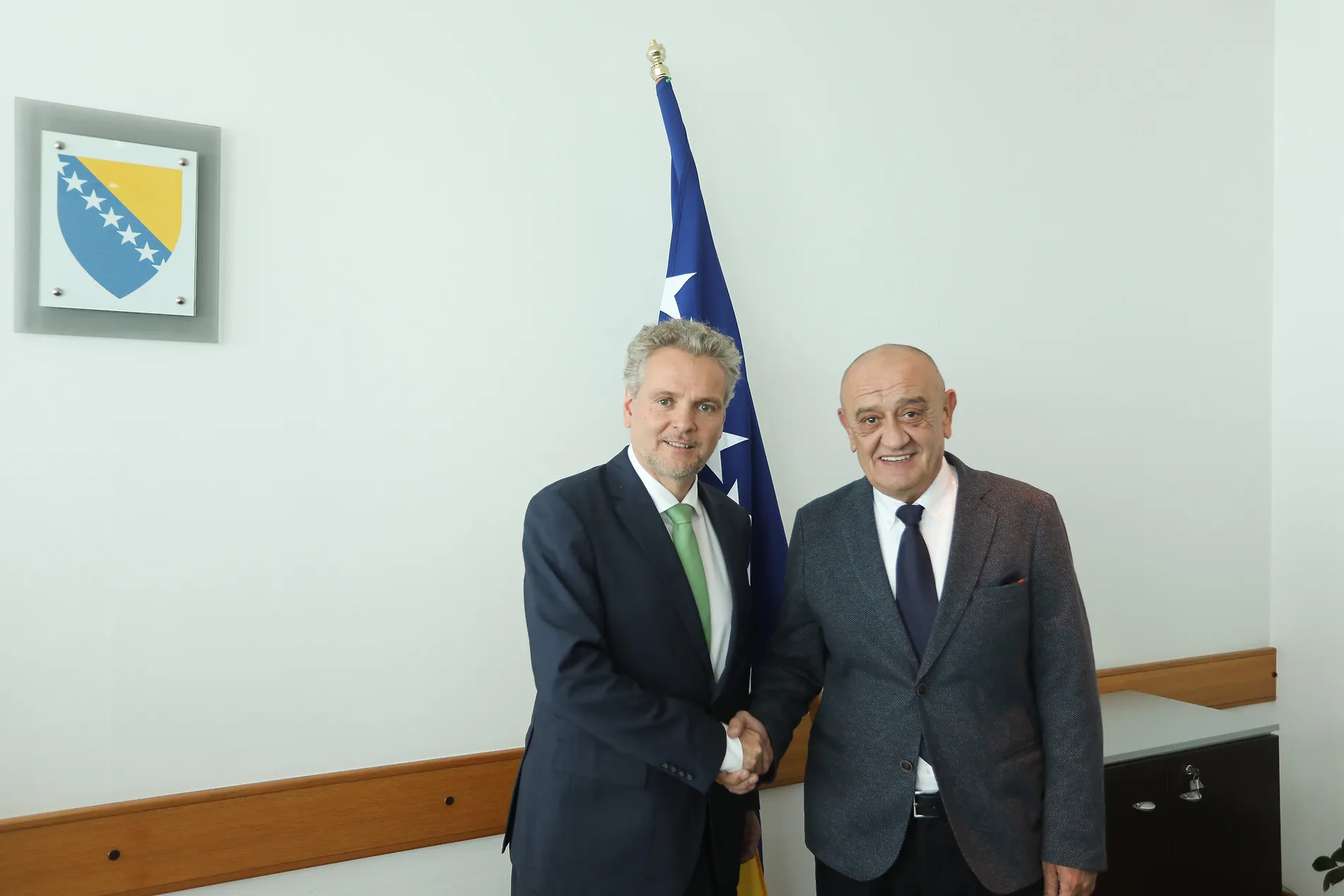 Министар Беванда и амбасадор Затлер очекују наставак реформи у БиХ