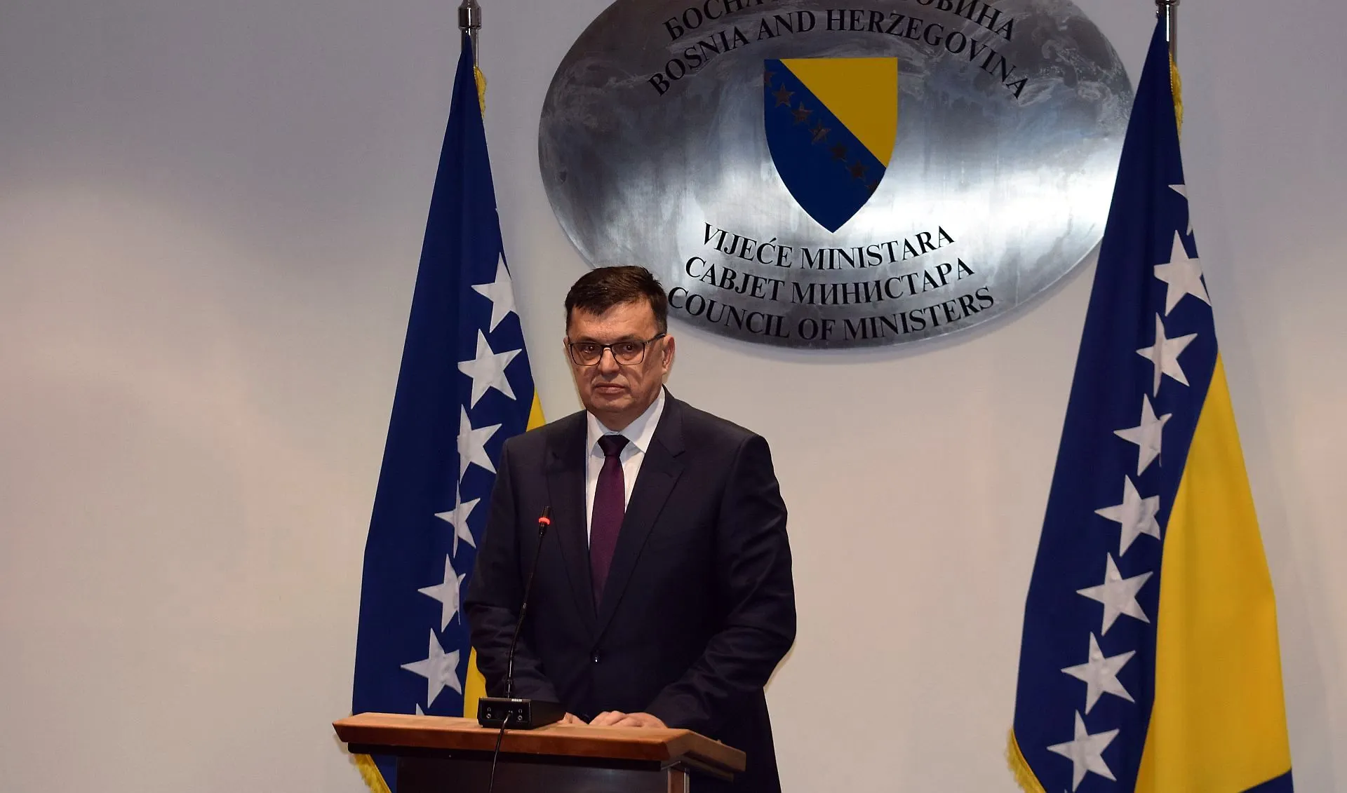 Konferencija za medije predsjedavajućeg Vijeća ministara BiH (AUDIO)