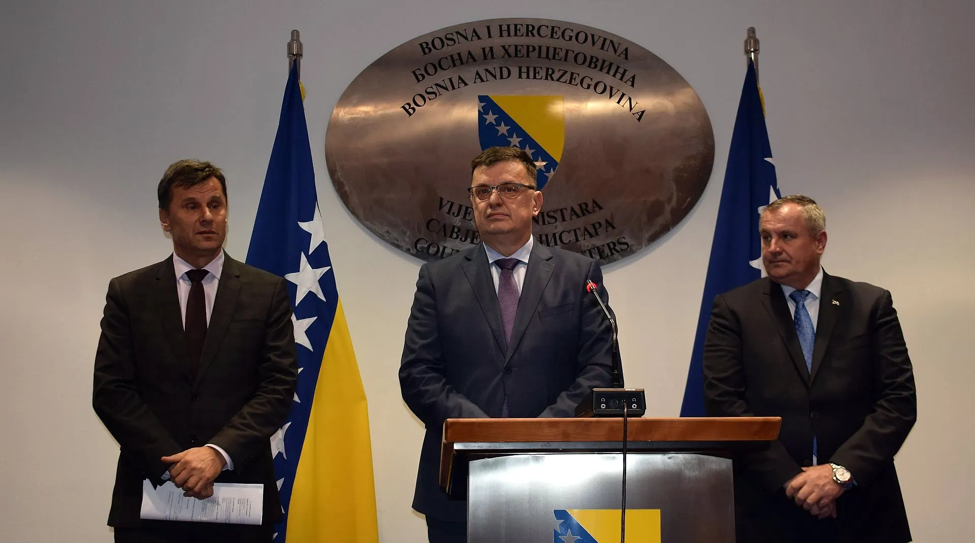 Predsjedavajući Tegeltija sa entitetskim premijerima (AUDIO)