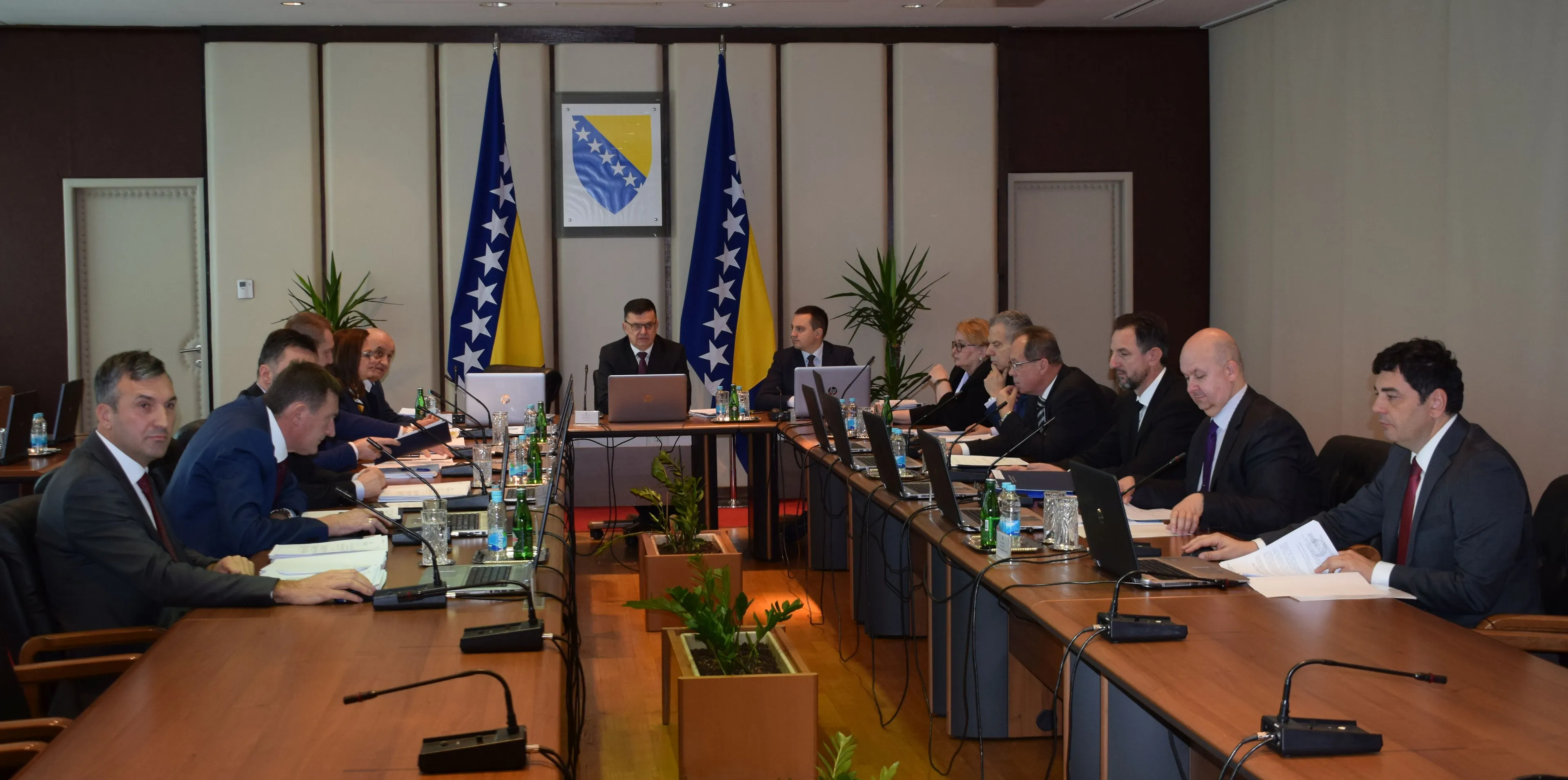 Council of Ministers of BIH Holds Its 1st Session

