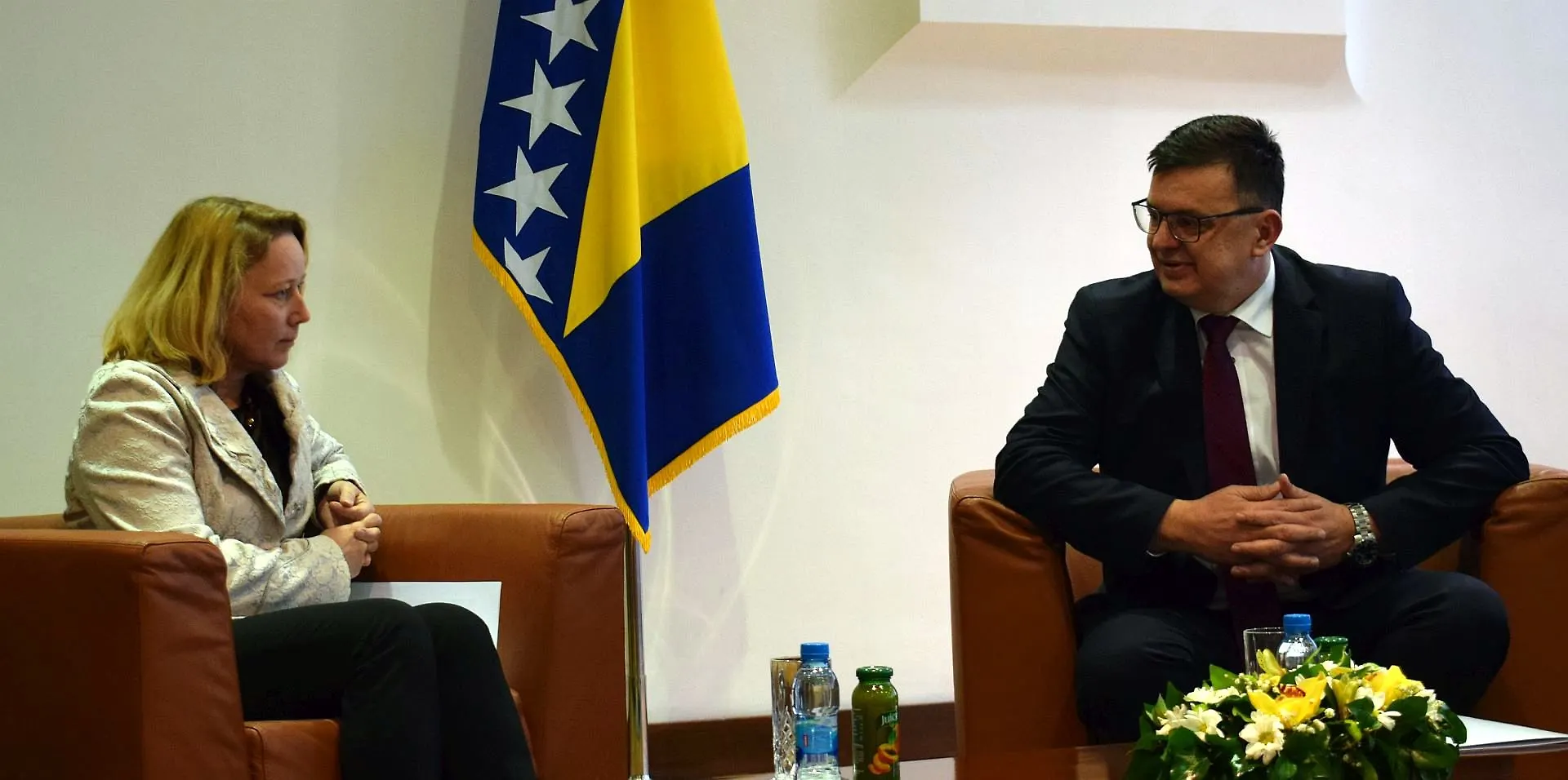 Chairman Tegeltija with UNDP Delegation