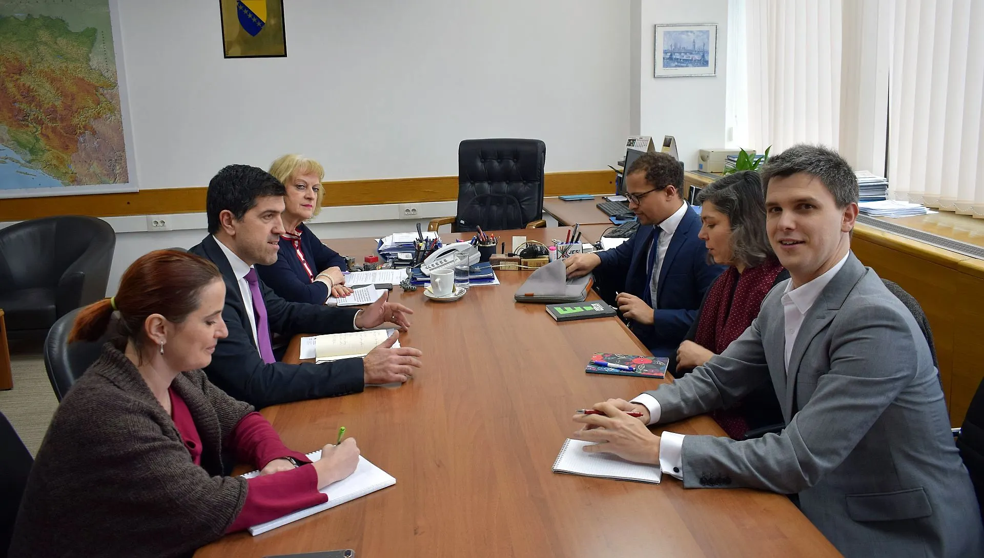 Generalni tajnik Vijeća ministara BiH s predstavnicima Ureda premijera Velike Britanije za strateške komunikacije