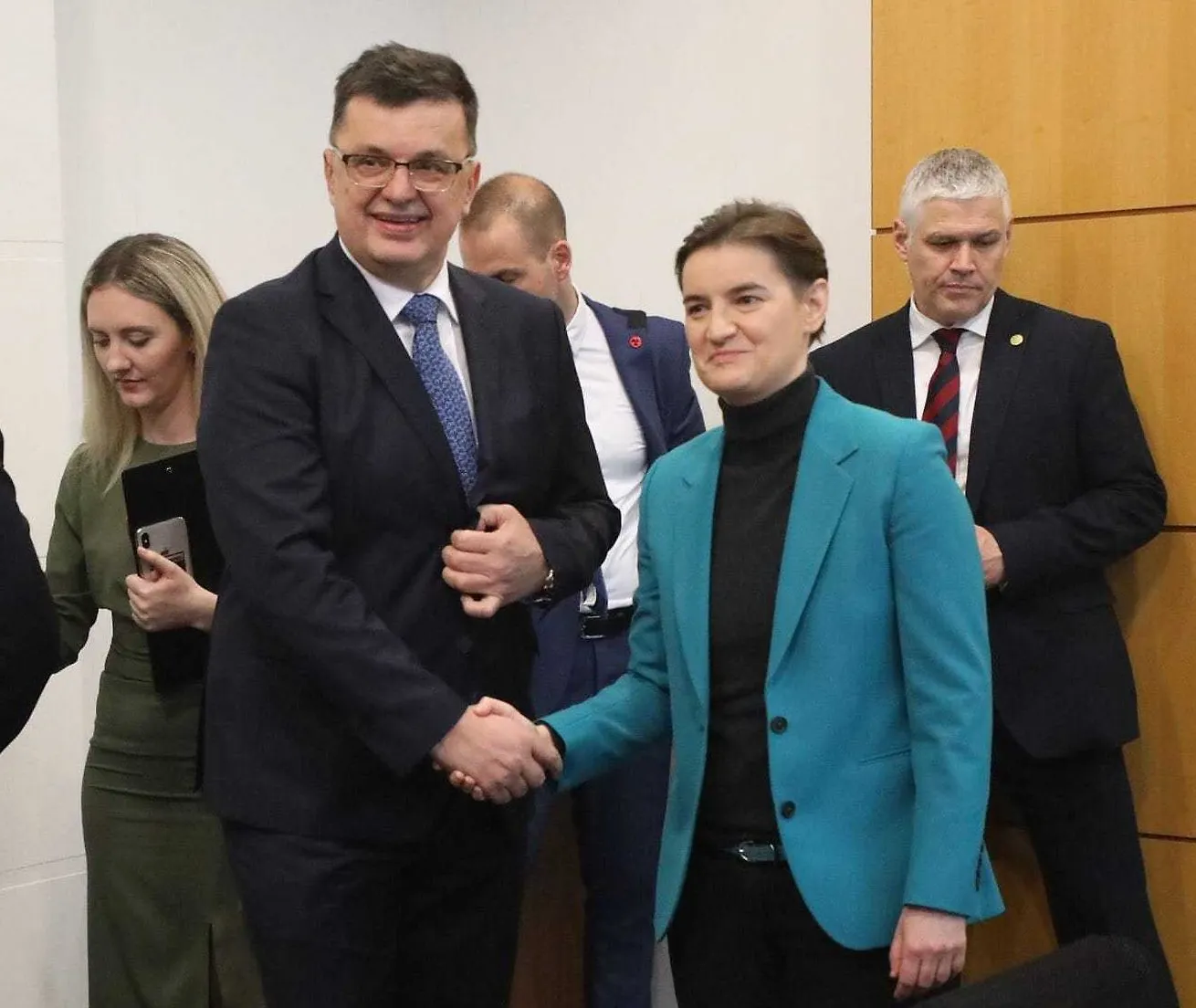 Predsjedatelj Tegeltija razgovarao s predsjednicom Vlade Srbije