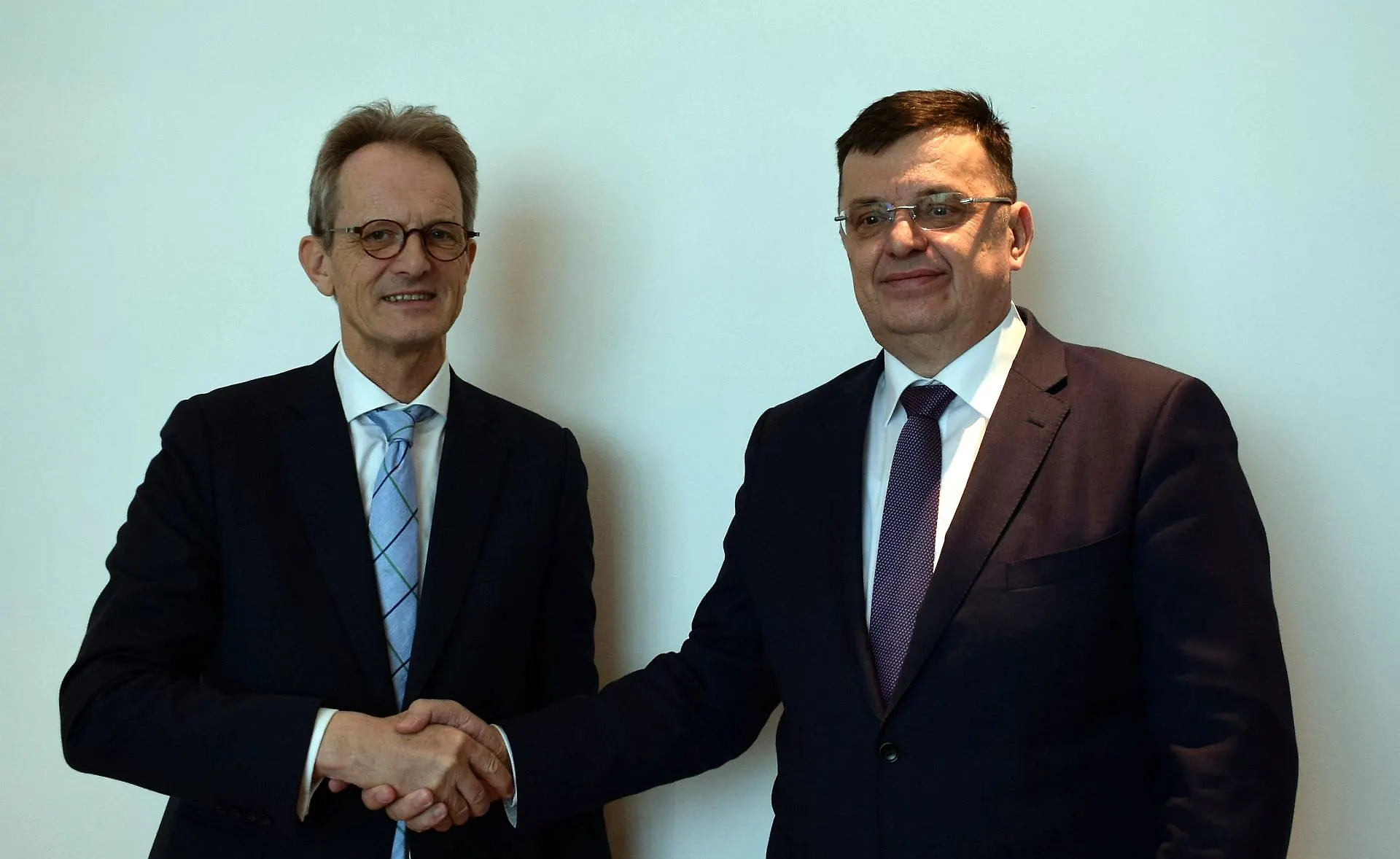 Chairman Tegeltija with Ambassador of Netherlands Vos