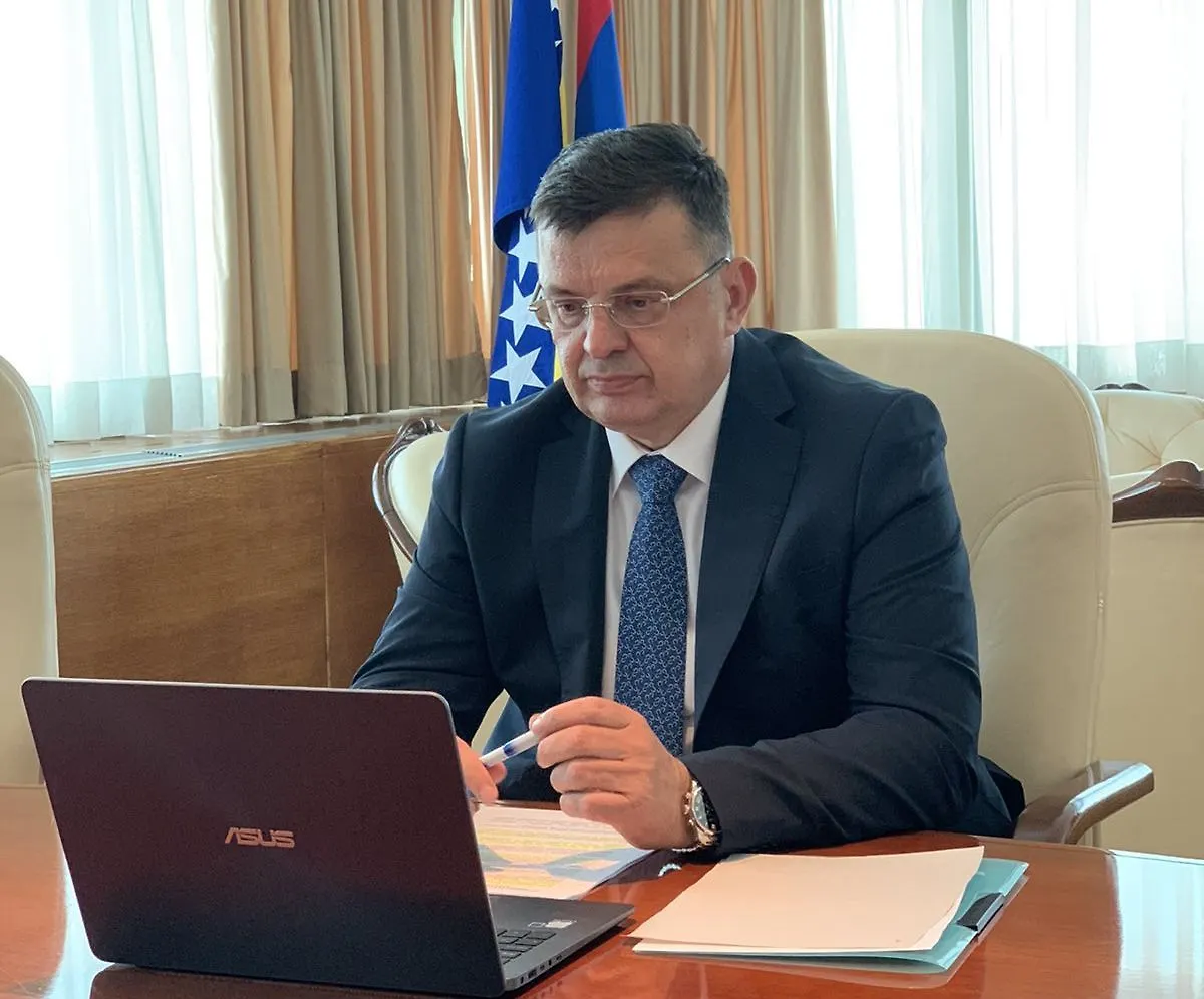 Predsjedatelj Tegeltija razgovarao s predsjednikom EBRD-a Chakrabartijem