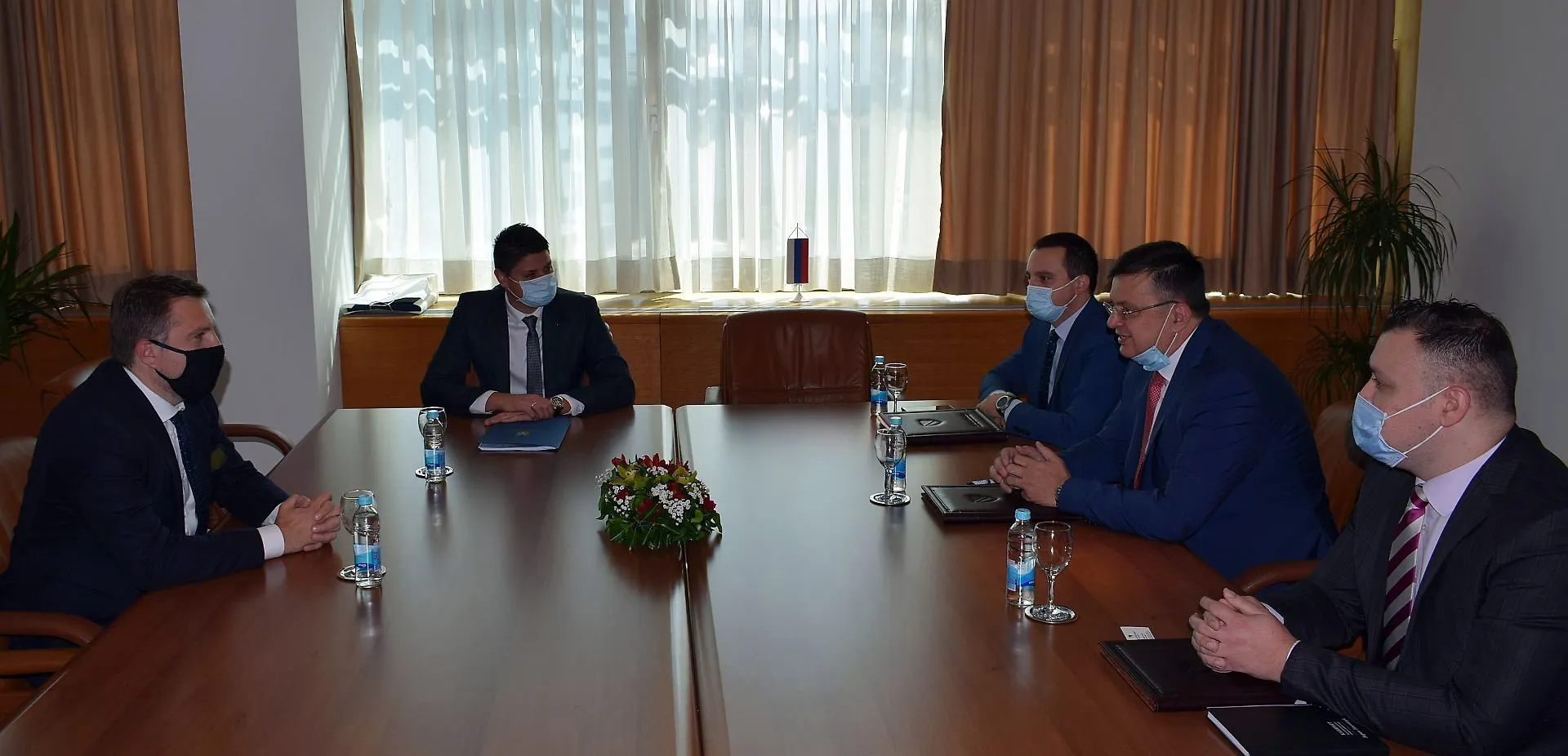 Chairman Tegeltija with Sarajevo Mayor