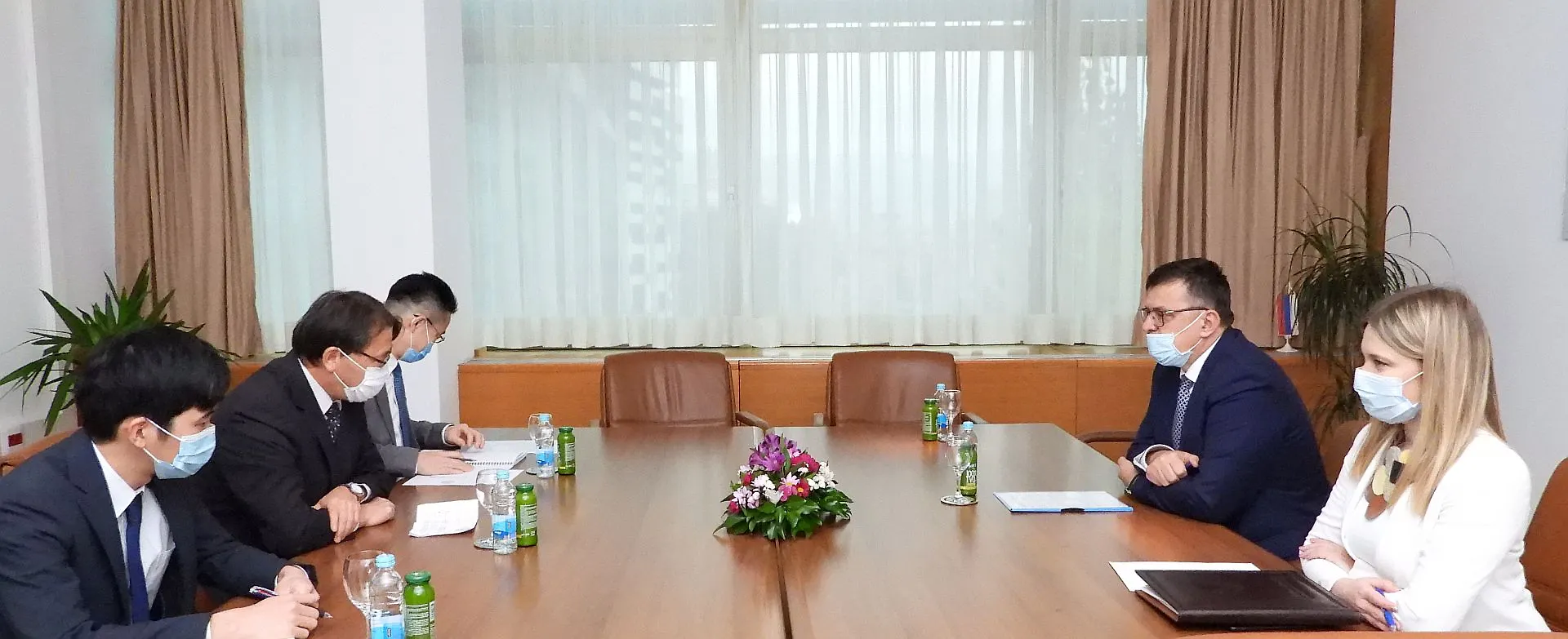 Predsjedavajući Tegeltija sa ambasadorom Japana u BiH Sakamotom