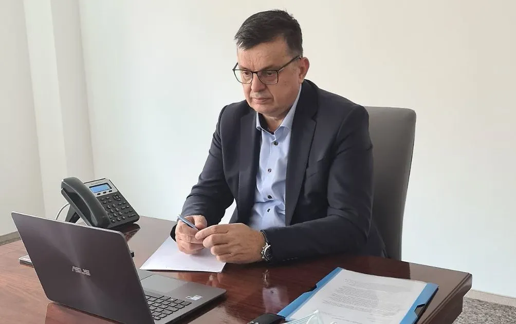 Chairman Tegeltija Talks with IMF Delegation