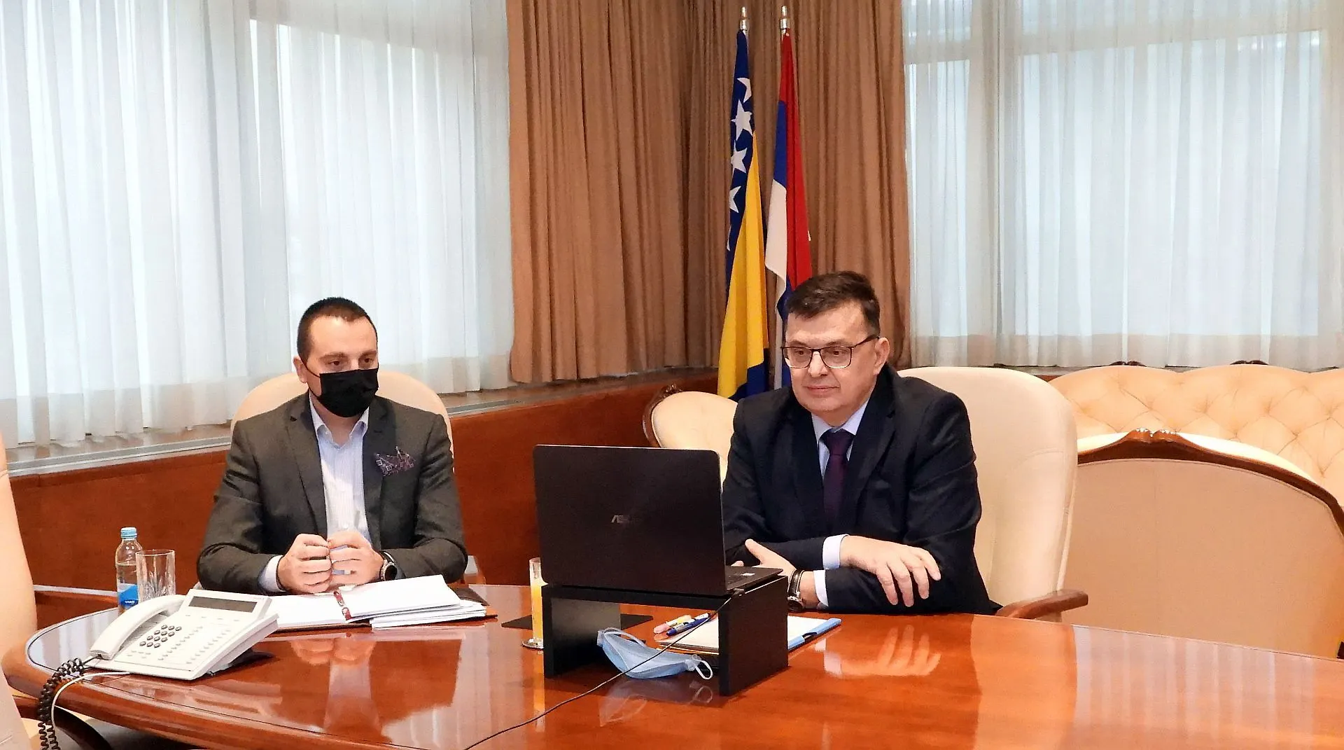 Chairman Tegeltija Talks with Newly-Appointed Executive Director of IMF