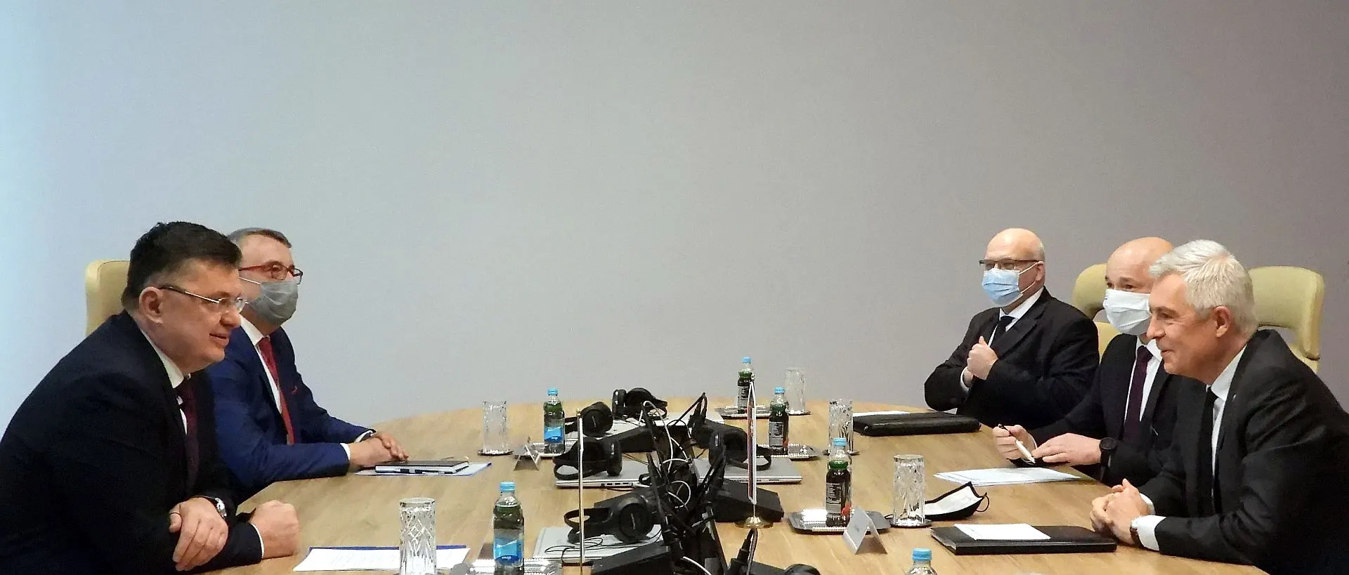 Chairman Tegeltija with Minister of Foreign and European Affairs of Slovakia

