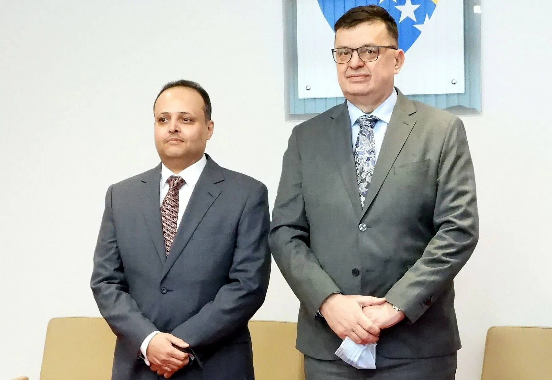 Chairman Tegeltija with Ambassador of Saudi Arabia