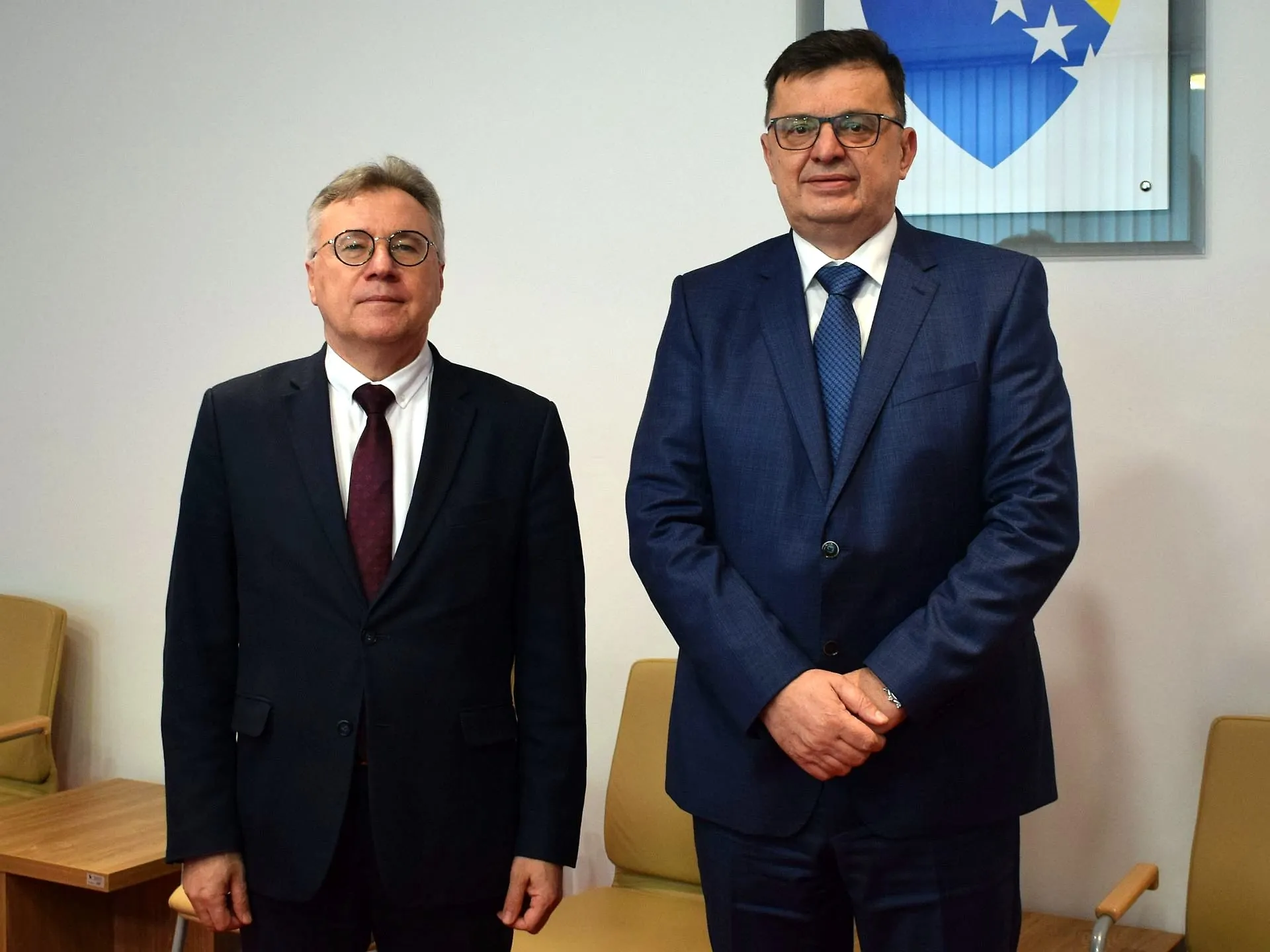 Chairman Tegeltija with Ambassador of the Russian Federation