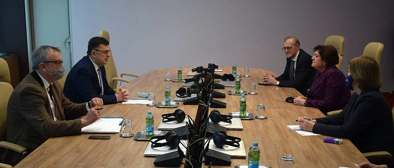 Predsjedatelj Tegeltija s veleposlanicom Francuske Toudic