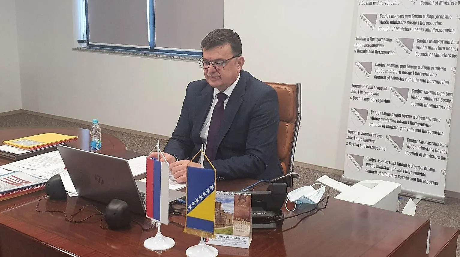 Predsjedatelj Tegeltija s rezidentnom koordinatoricom UN-a u BiH Macdonald