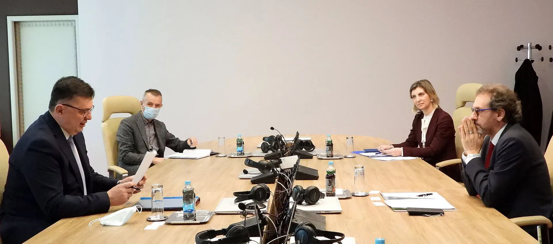 Predsjedavajući Tegeltija sa delegacijom IOM-a