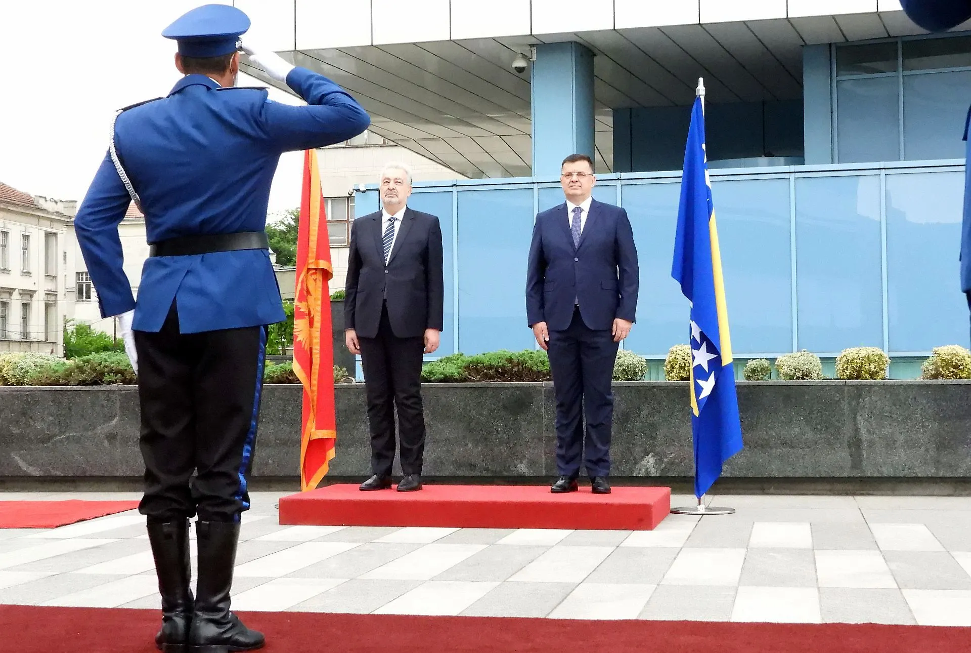 Chairman Tegeltija Hosting Prime Minister of Montenegro Krivokapić (VIDEO)
