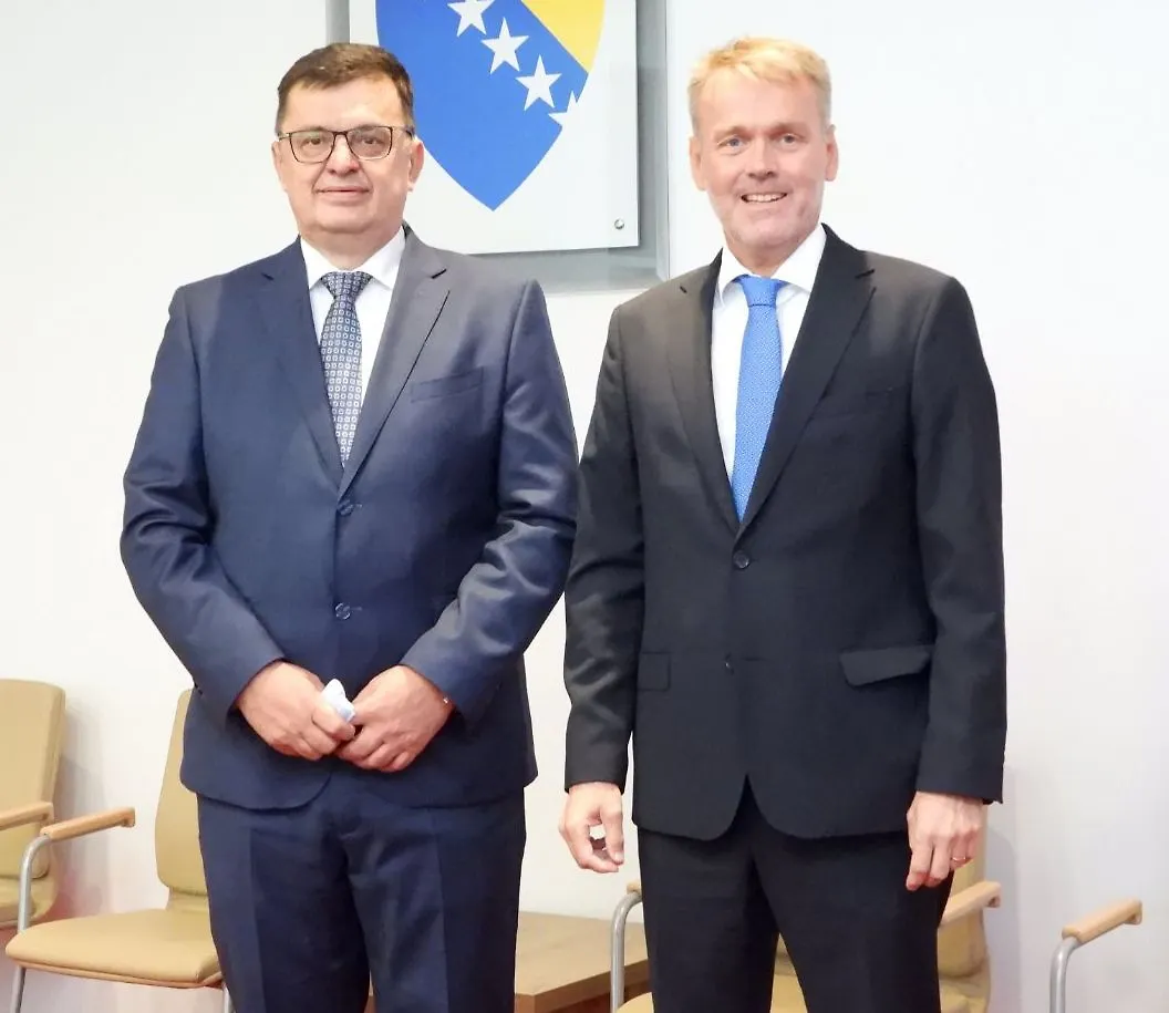 Predsjedavajući Tegeltija razgovarao s ambasadorom Kraljevine Norveške
