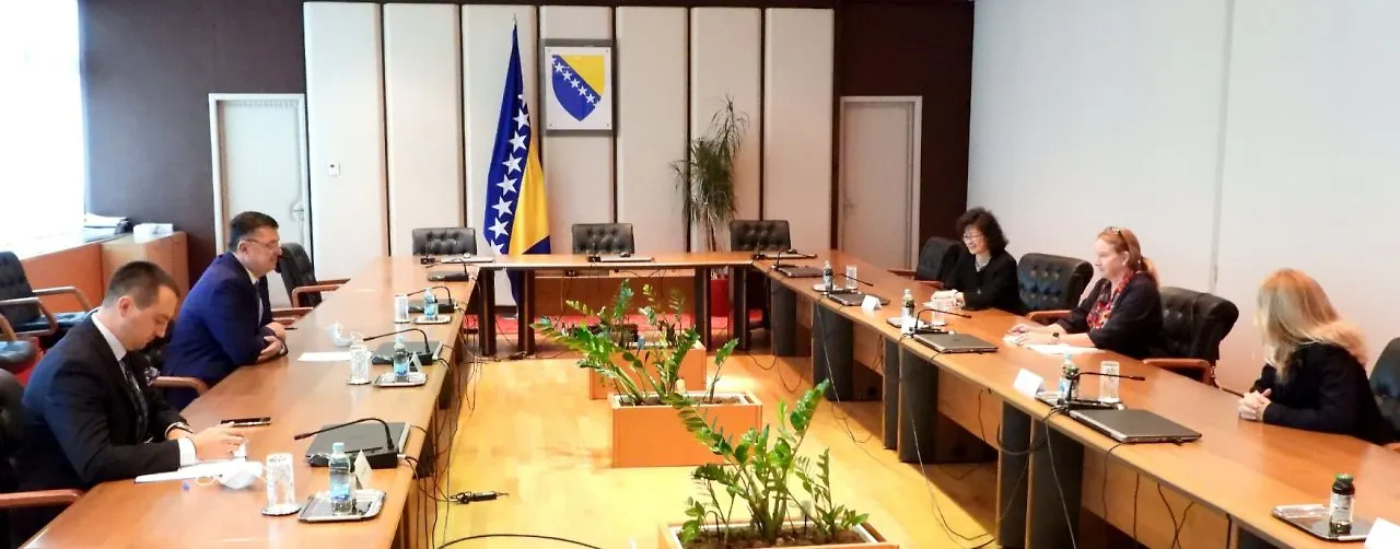 Chairman Tegeltija with World Bank Representatives